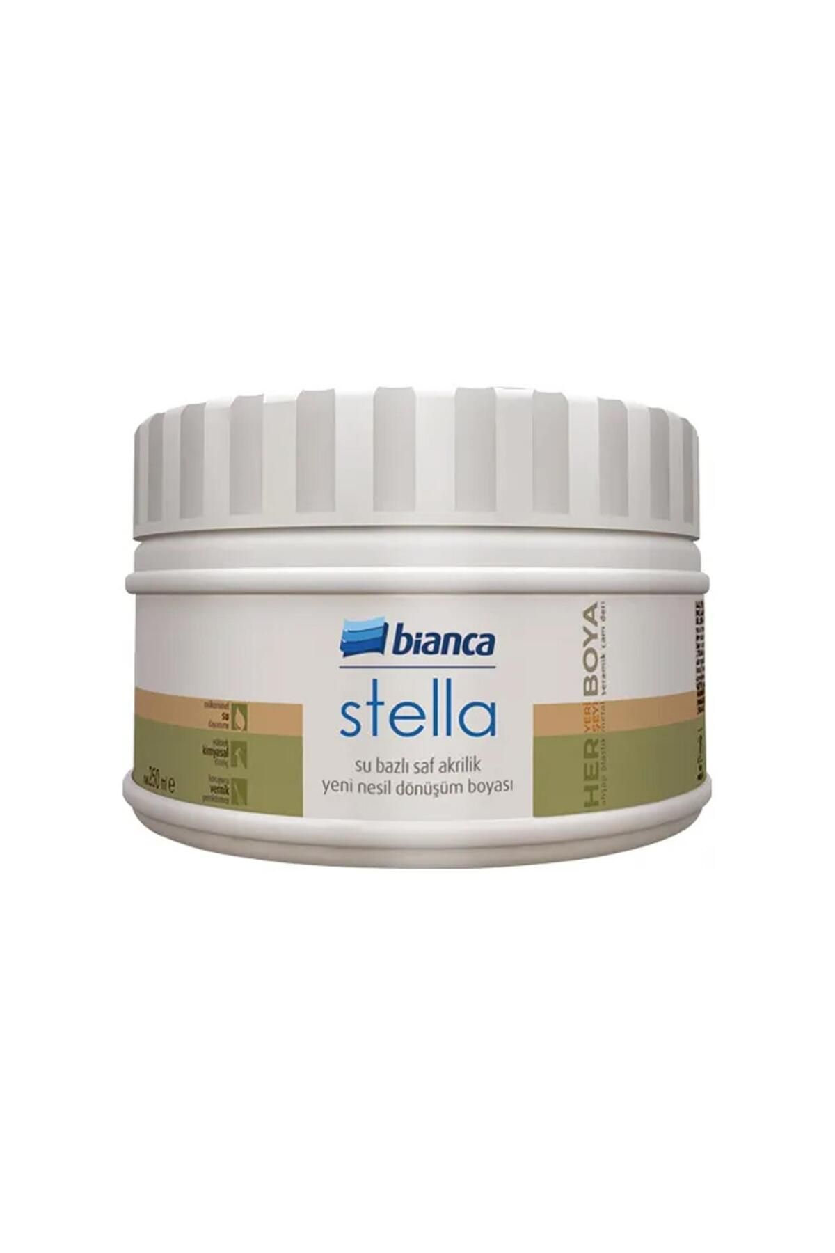 Bianca Stella Su Bazlı Saf Akrilik Boya Altın 0.25 Kg