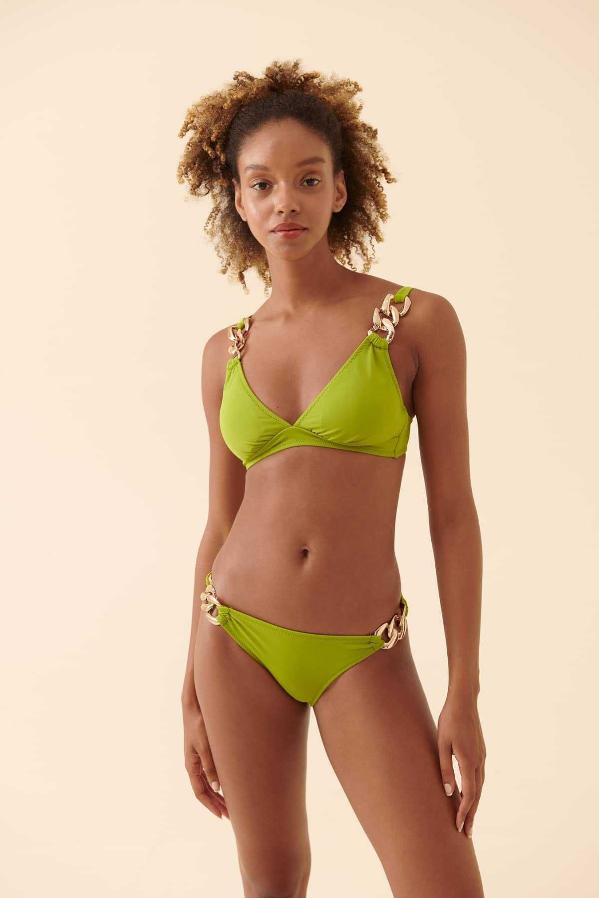 Roman Zincirli Bikini Fıstık Yeşili Y22my009_042