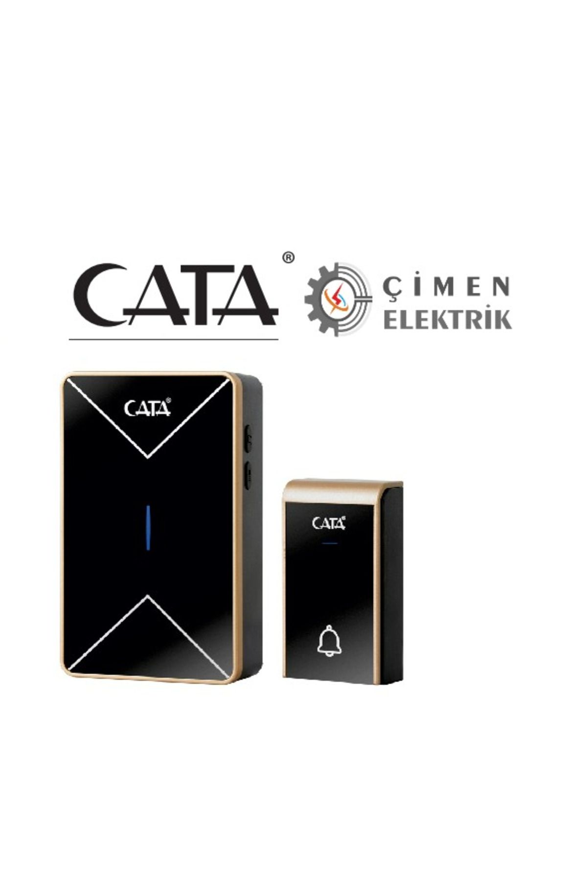 Cata Ct 104 Uzaktan Kumandalı Zil Lüks Model Led Işıklı