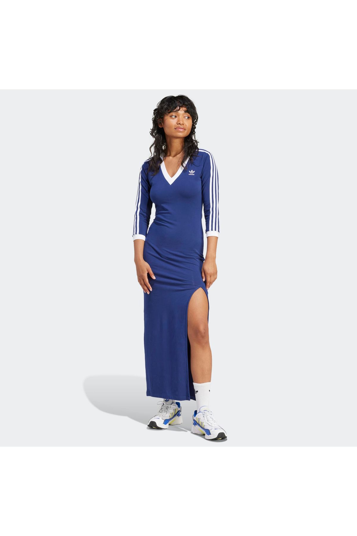adidas Adicolor Classics 3-Stripes Maxi Elbise