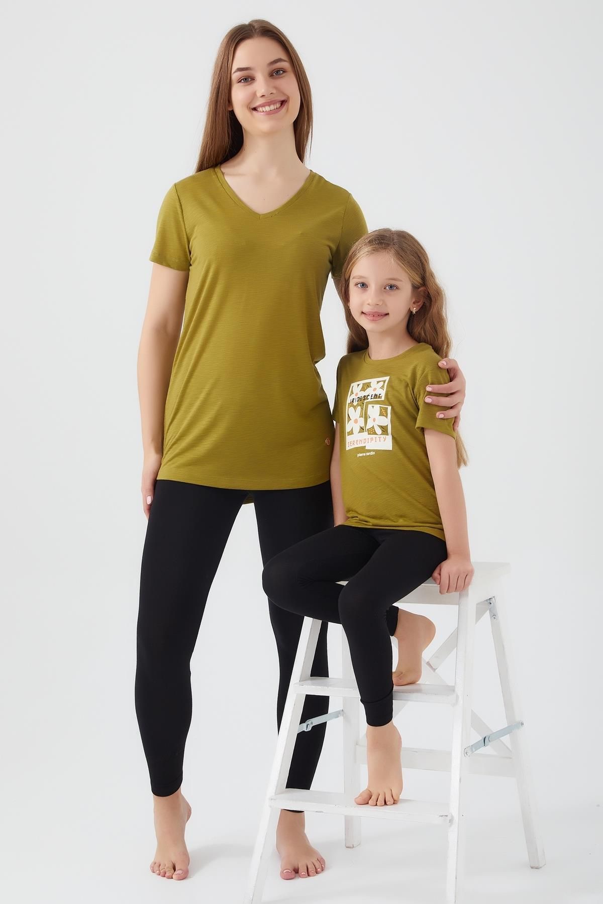Pierre Cardin Anne kız Tayt t-shirt takım (ayrı ayrı fiyatlandırılır)