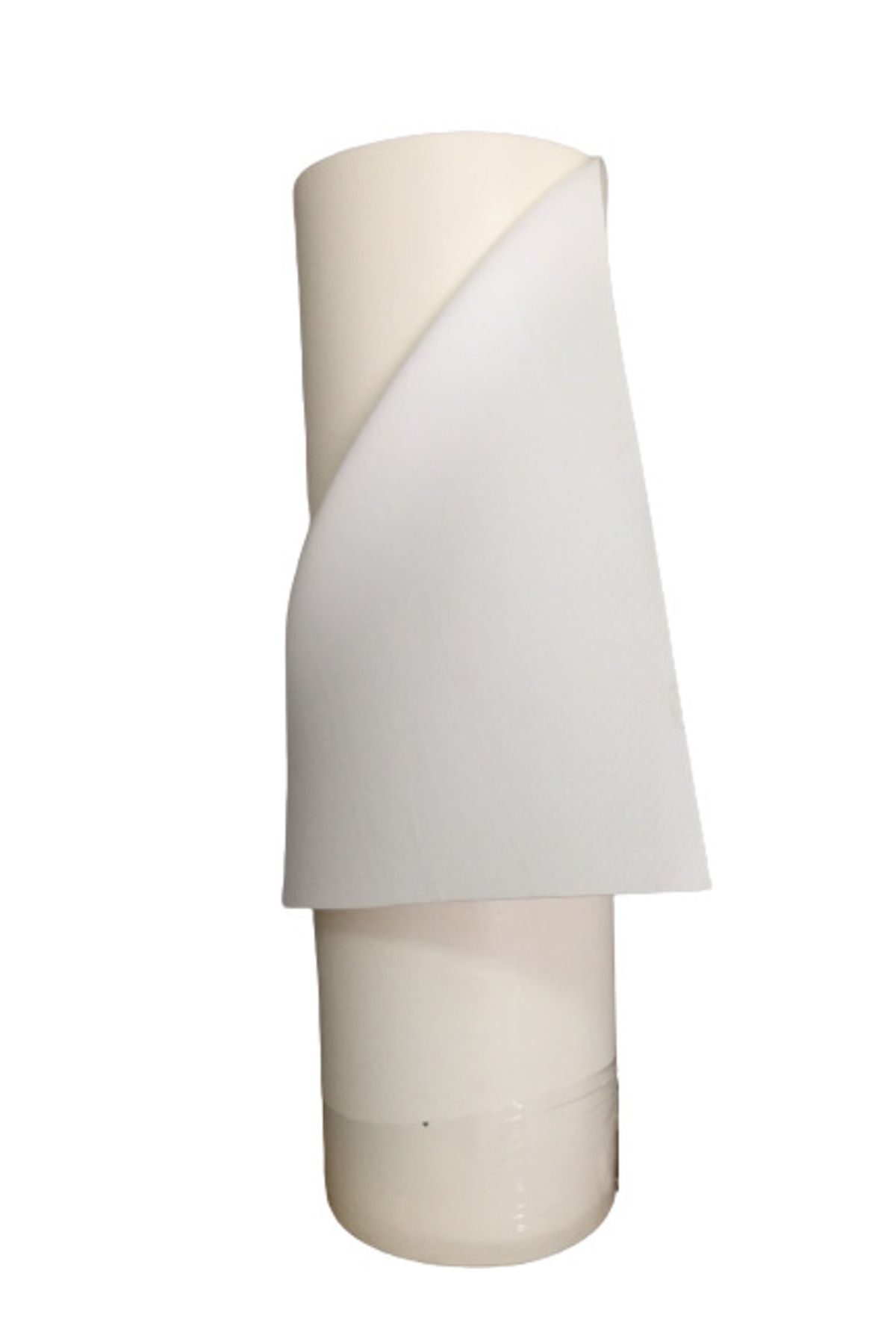 ALMITAL 48 Cm X 5 Metre - Beyaz - Kumaş Desenli Suni Deri Çekmece Içi Kaydırmaz Halı , Çekmece Halısı