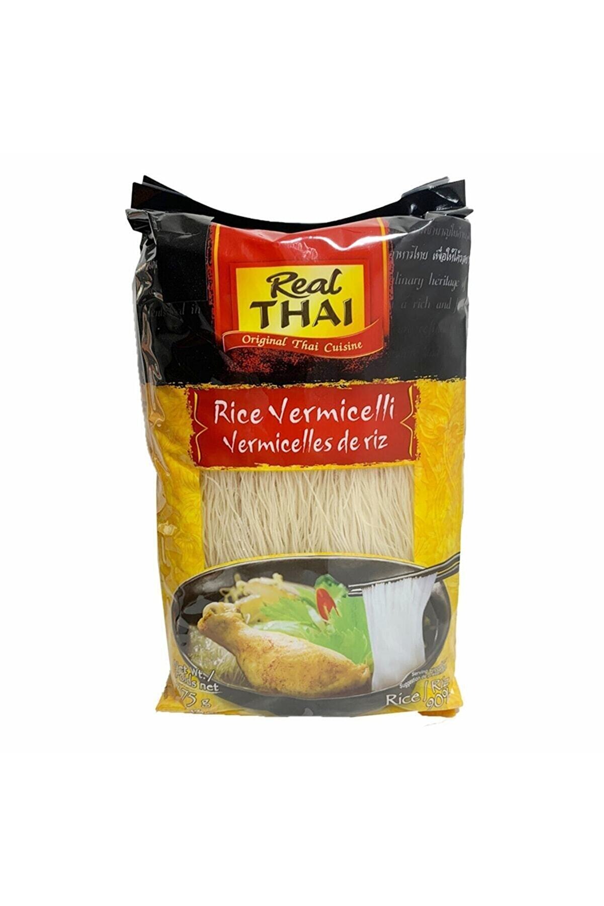 Real Thai Pirinç Şehriye-rice Vermicelli-375 Gr
