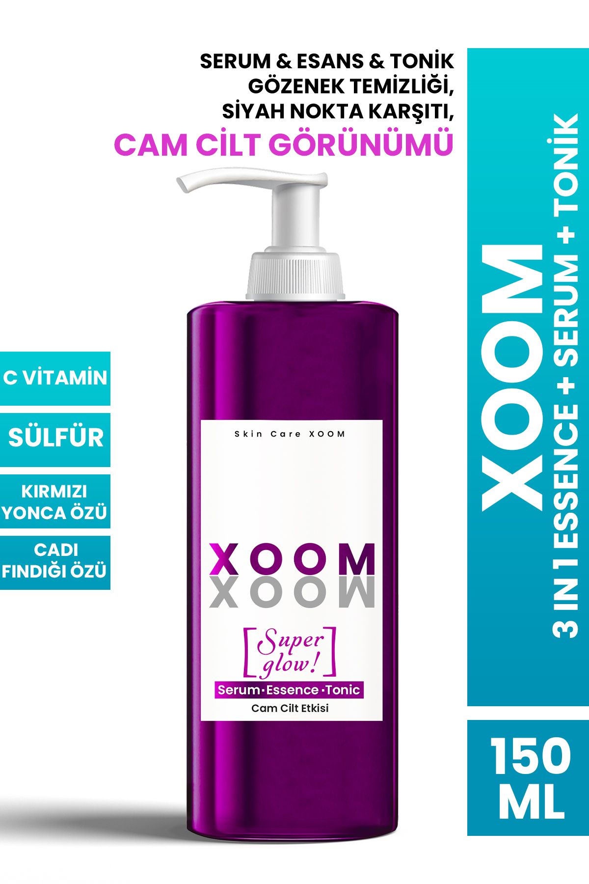 PROCSIN Xoom 3 In 1 Essence Serum Tonik 100 ml