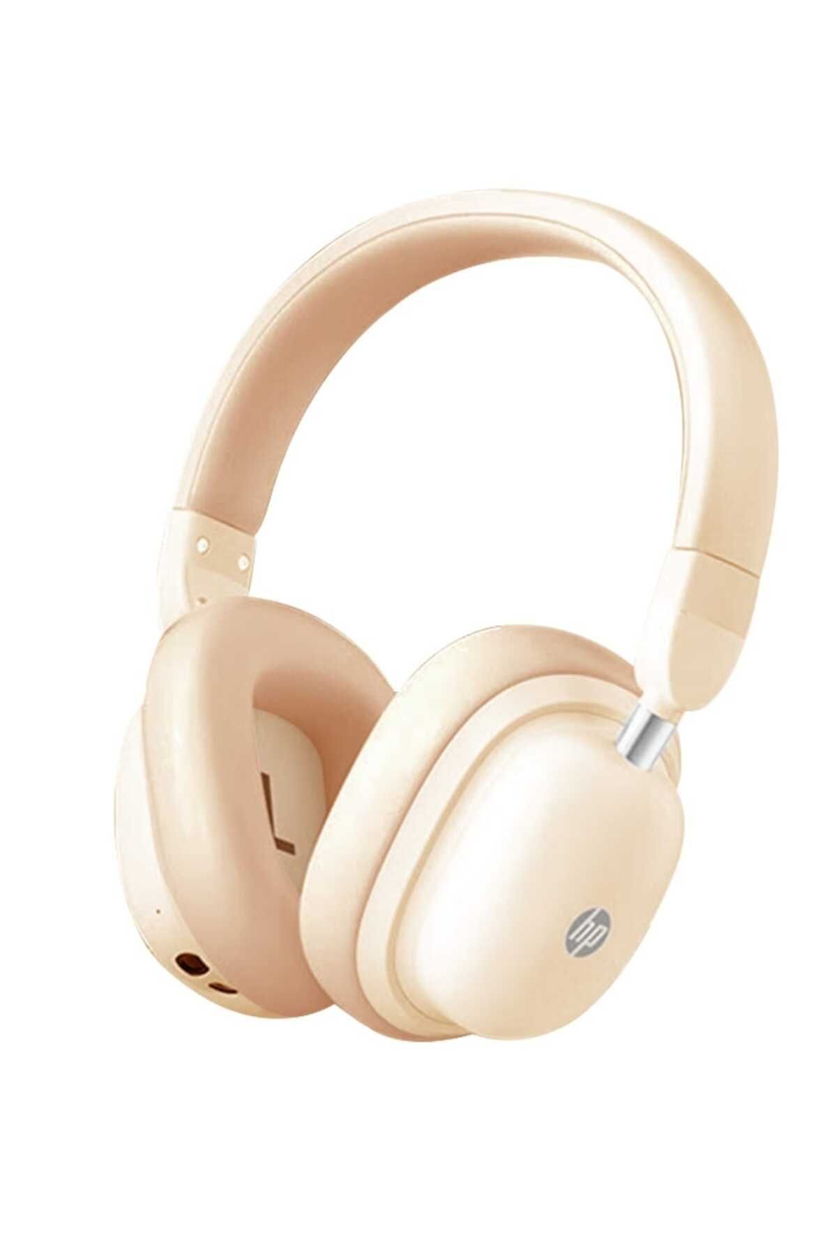 HP H231R Kablosuz Kulak Üstü Bluetooth Kulaklık V5.3 Rose Gold (Mikrofonlu, Çift Cihaz Desteği)