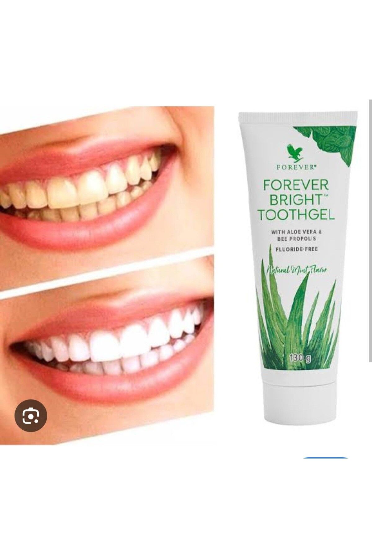 Forever Living En Yeni Tarihli Orijinal Ürün Forever Bright Toothgel Diş Macunu(YENİ AMBALAJ)