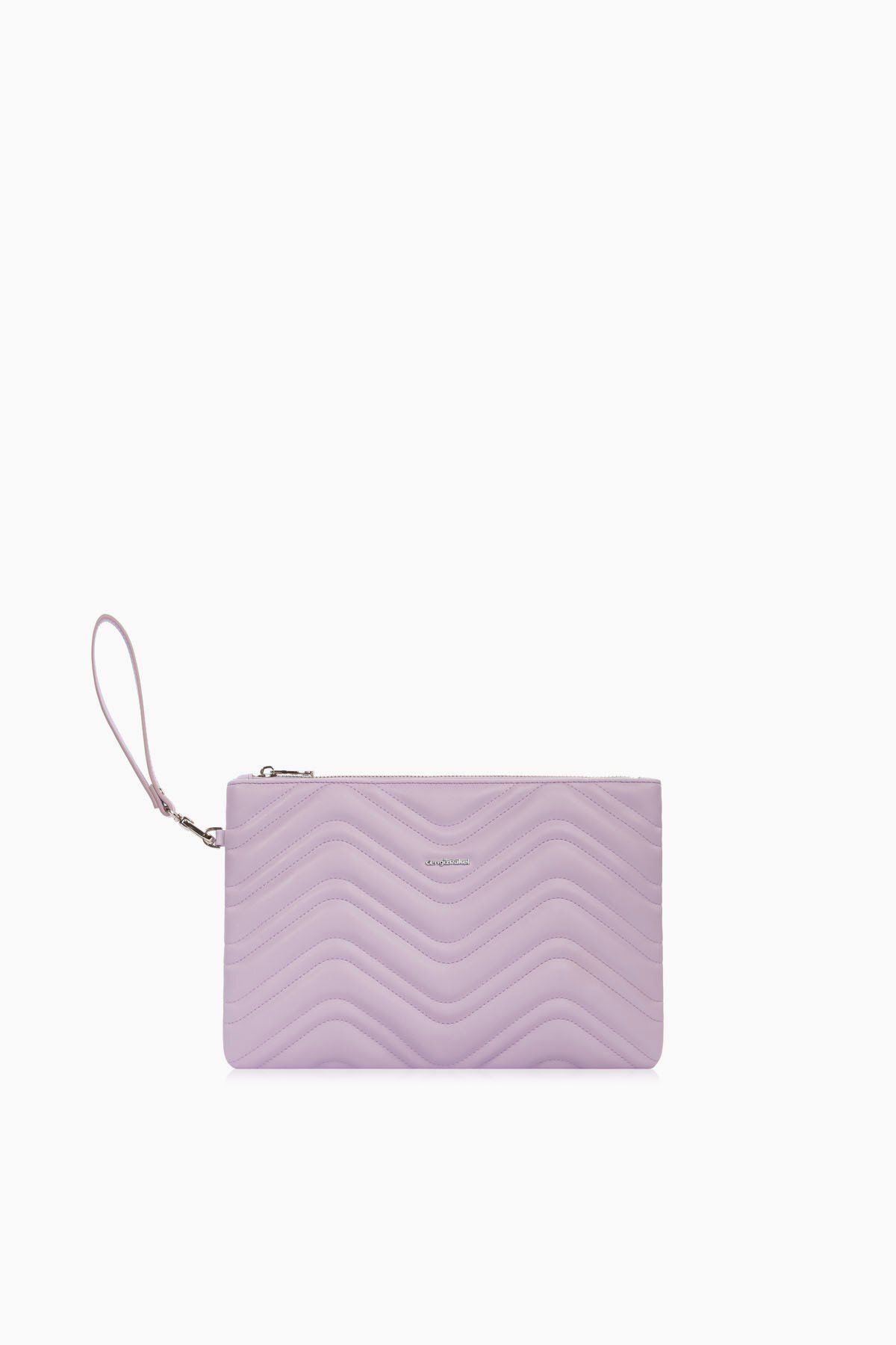 Cengiz Pakel Cengiz Pakel Justy Kadın Clutch - Portföy 7328-lila