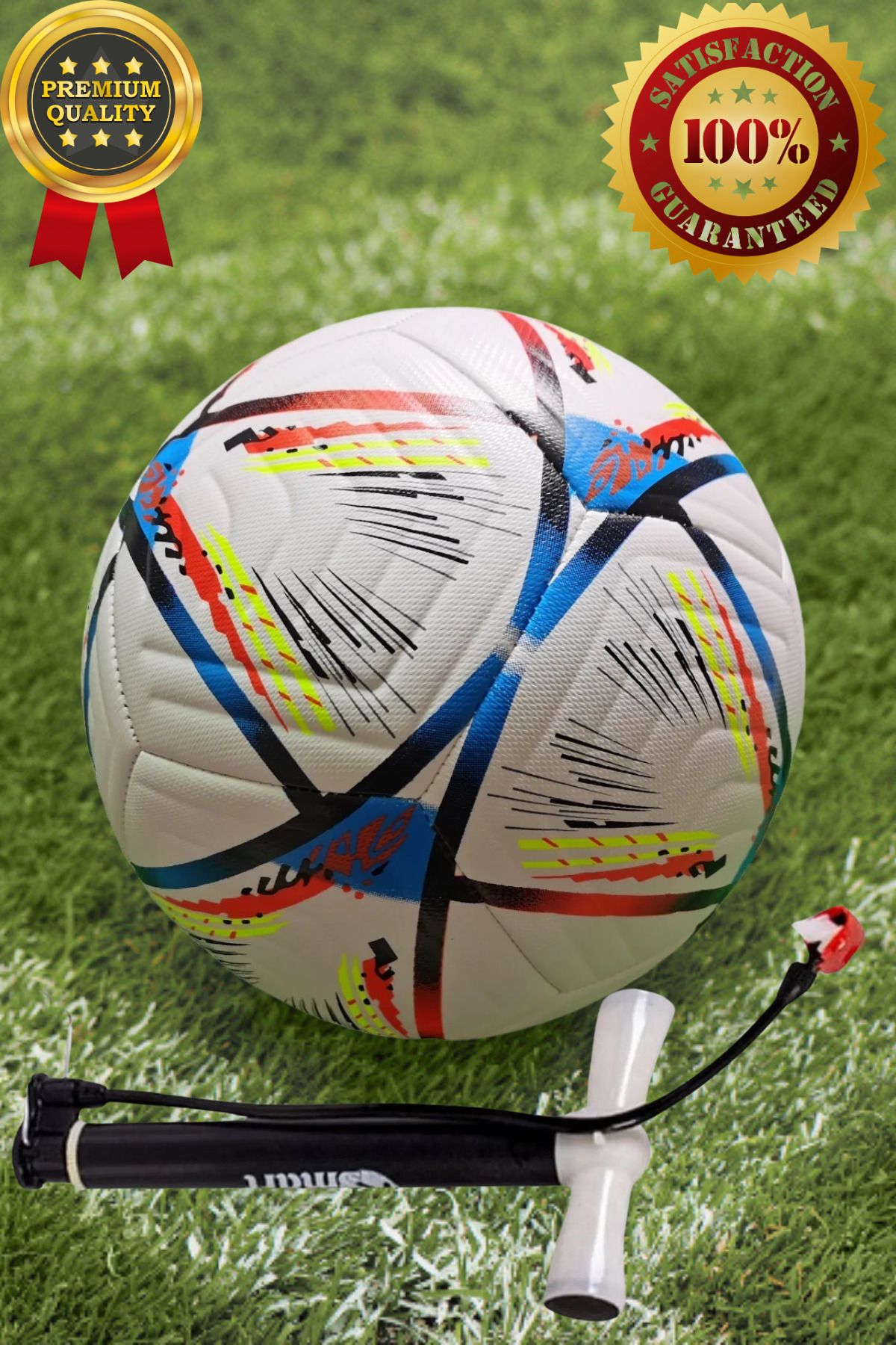 Janva Futbol Topu Dünya Kupası Özel Tasarım. 1.kalite Profosyonel Top Halı Saha Çim Saha Sporcu (420 Gram)