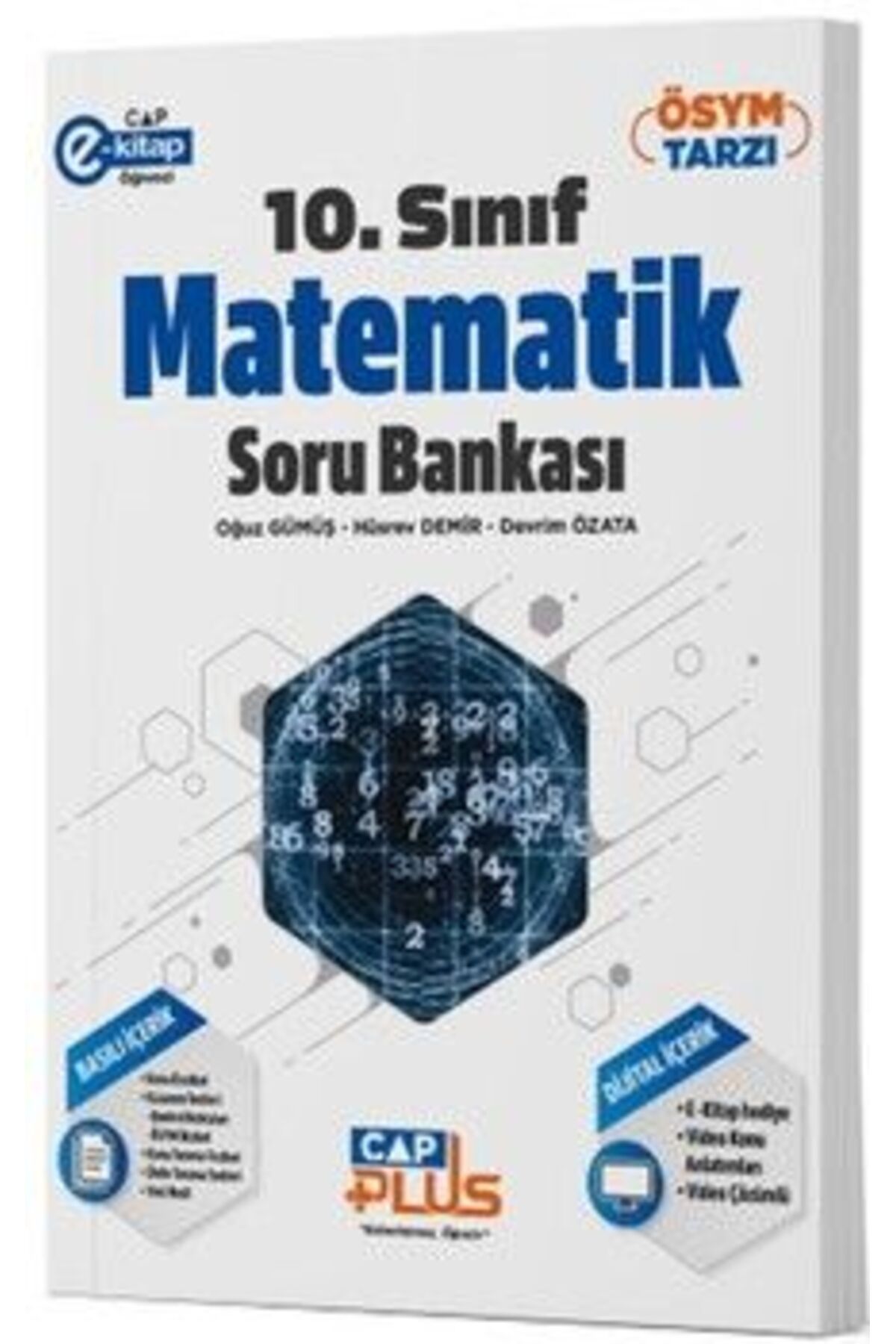 Çap Yayınları Plus 10. Sınıf Matematik Soru Bankası 2023
