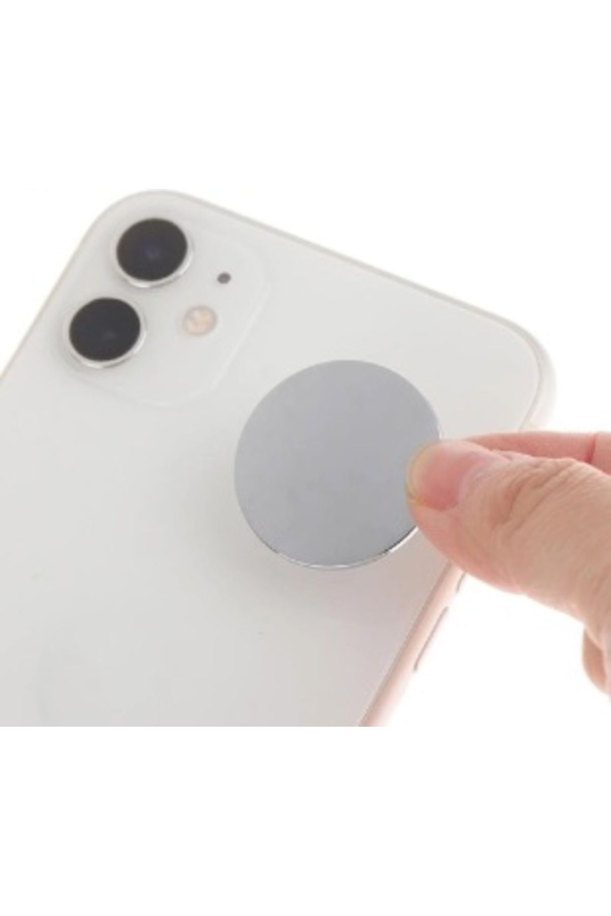 Spelt Cep Telefonu Tablet Eşya Düz Yüzey Yapışkanlı Mini Plastik Ayna Yakın Aynası Sticker 3,5 Cm