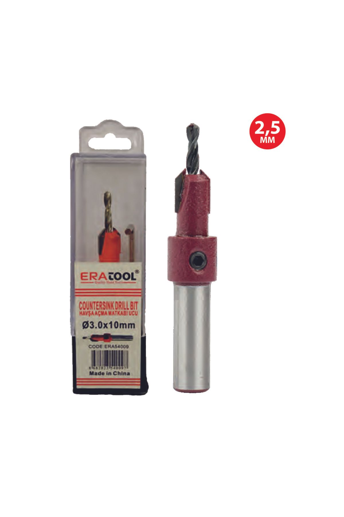 Eratool HAVŞA MATKABI 2.5MM*10MM ERA54007 ERATOOL