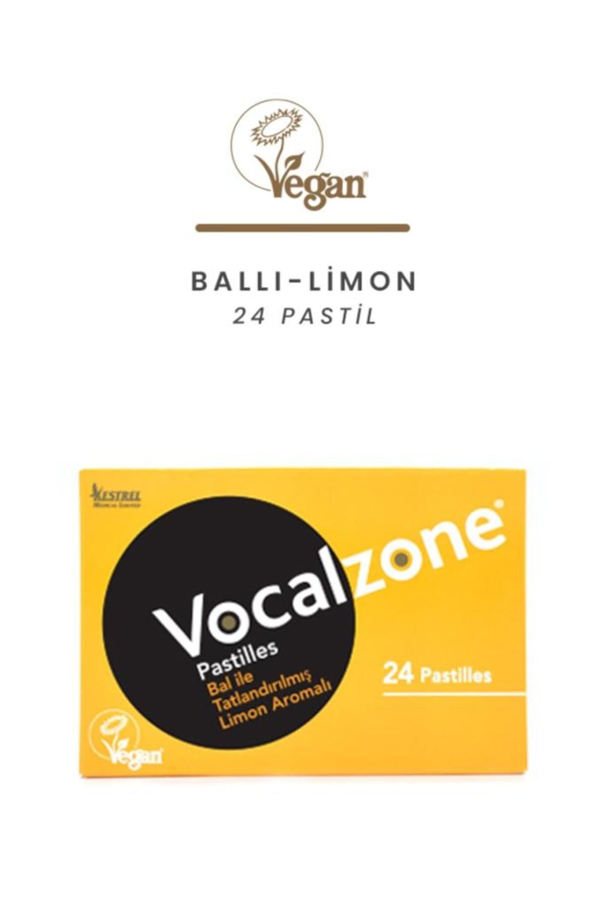 Vocalzone Ballı-limon 24 Pastil