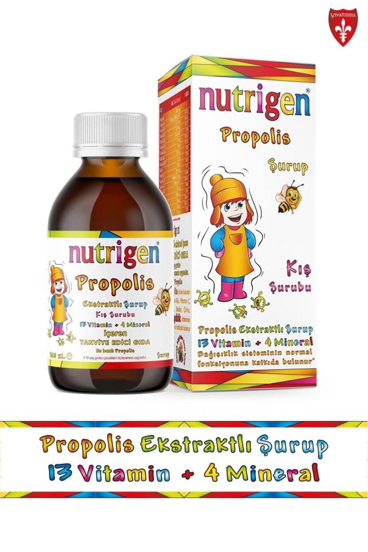 Nutrigen Propolis 13 Vitamin Mineral Kış Şurubu