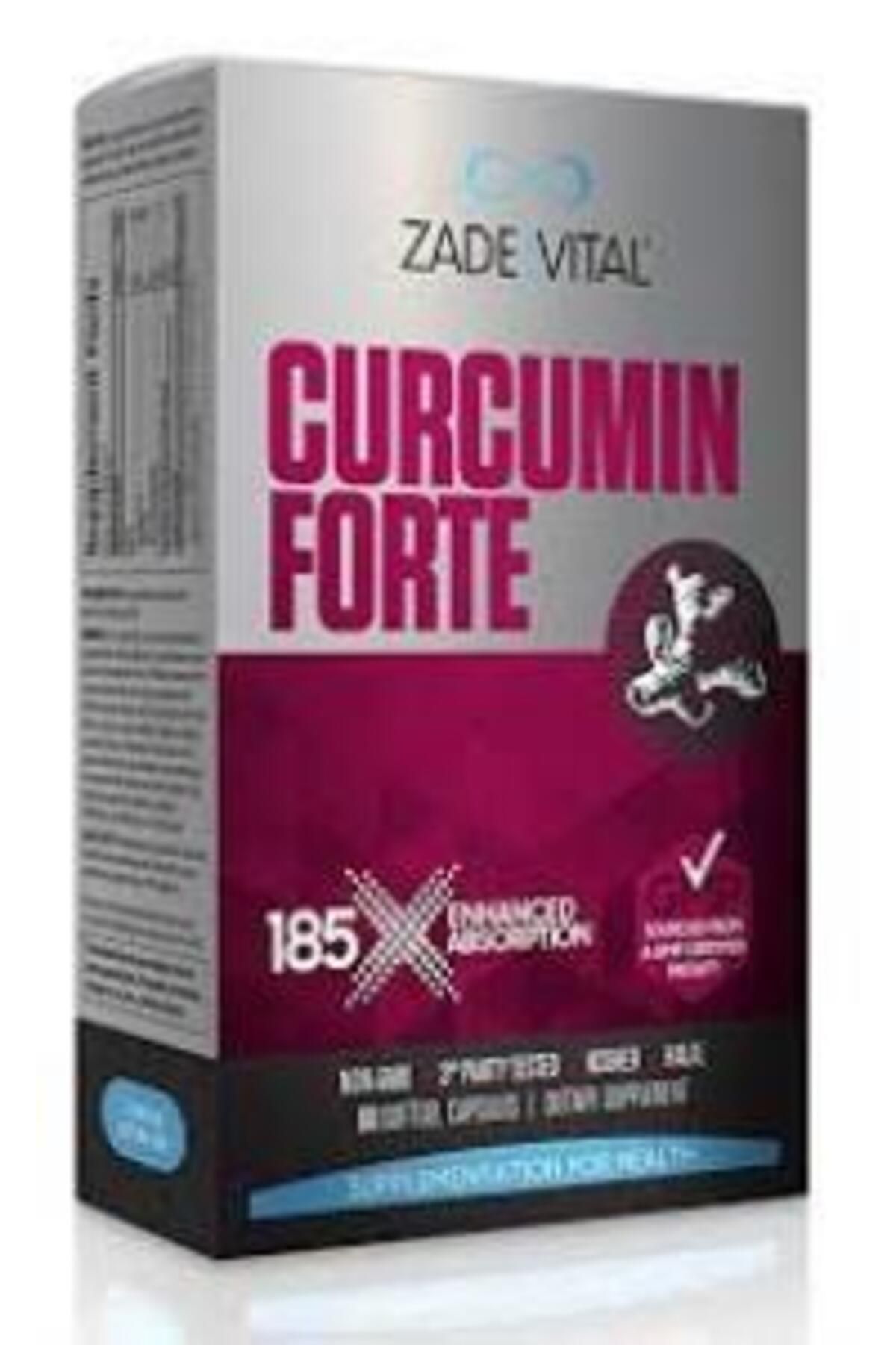 Zade Vital Curcumin Forte Zerdeçal Yağı 1000 Mg 40 Kapsül