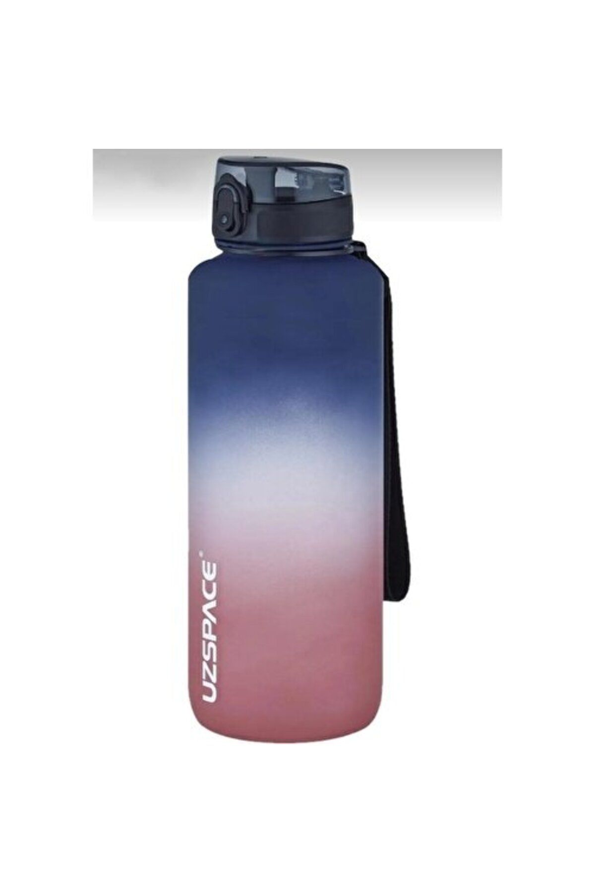 Uzspace 1500Ml Tritan Matara 3056 Black-Red