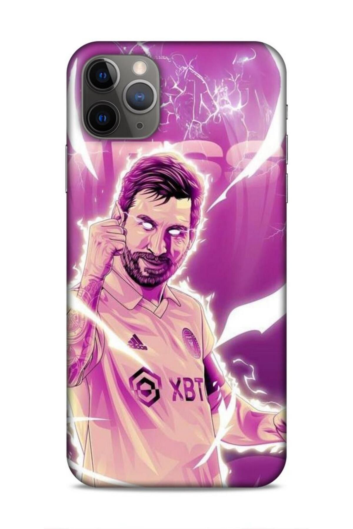 Lopard Apple iPhone 11 Pro Max Kılıf Players 9 Messi Kripto UV Kılıf