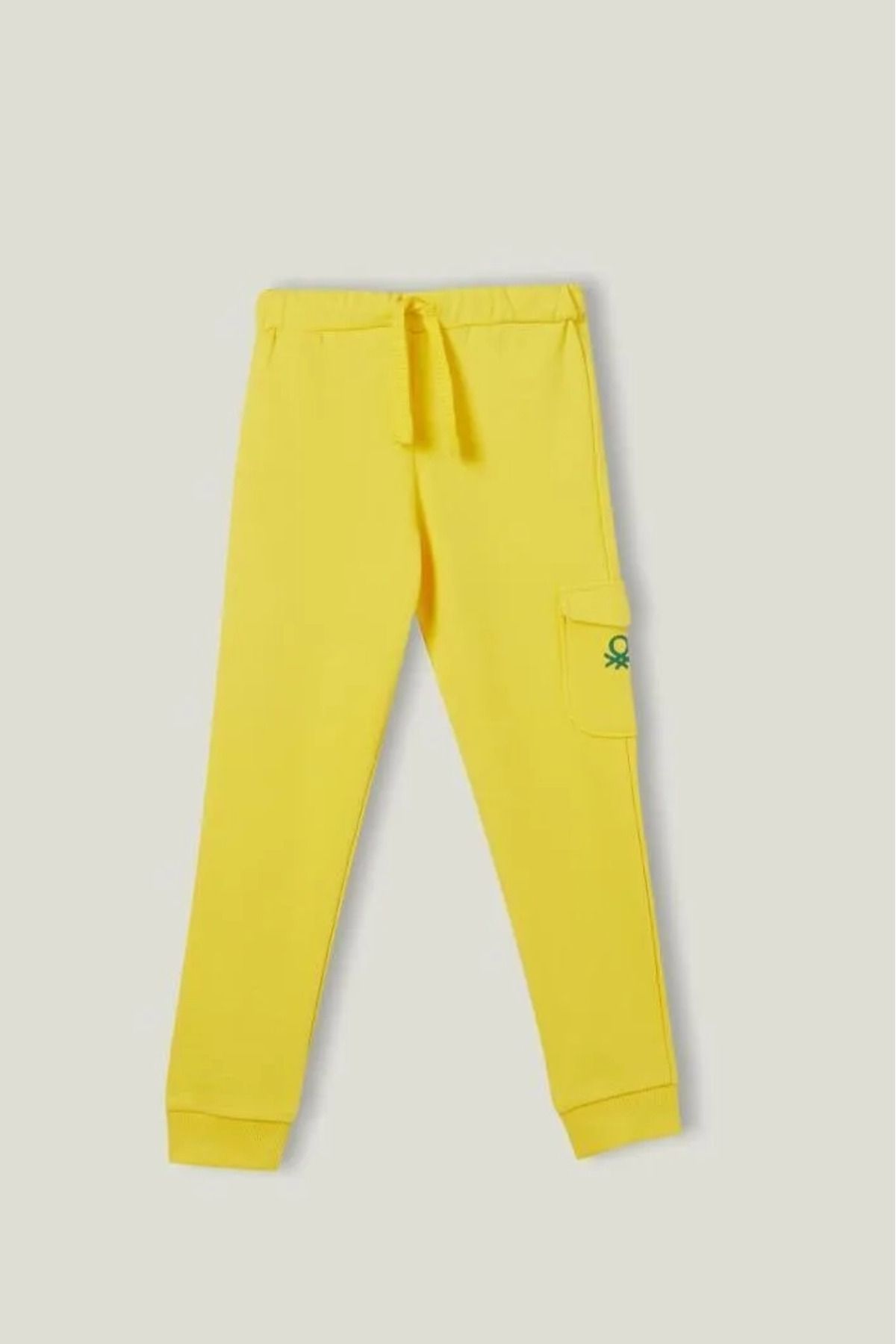 Benetton Kız Çocuk Pantolon - Sarı