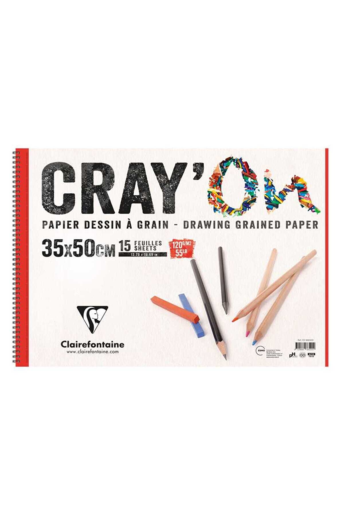 Genel Markalar Cray-on Çizim Bloğu 35x50cm 120gr 15 Yaprak