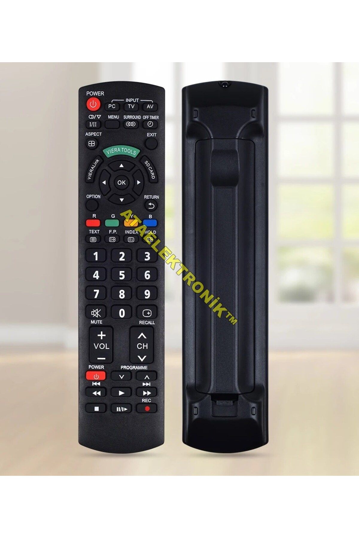 ATAELEKTRONİK Panasonic Viera TV kumanda Universal evrensel plazma lcd led tv HDTV
