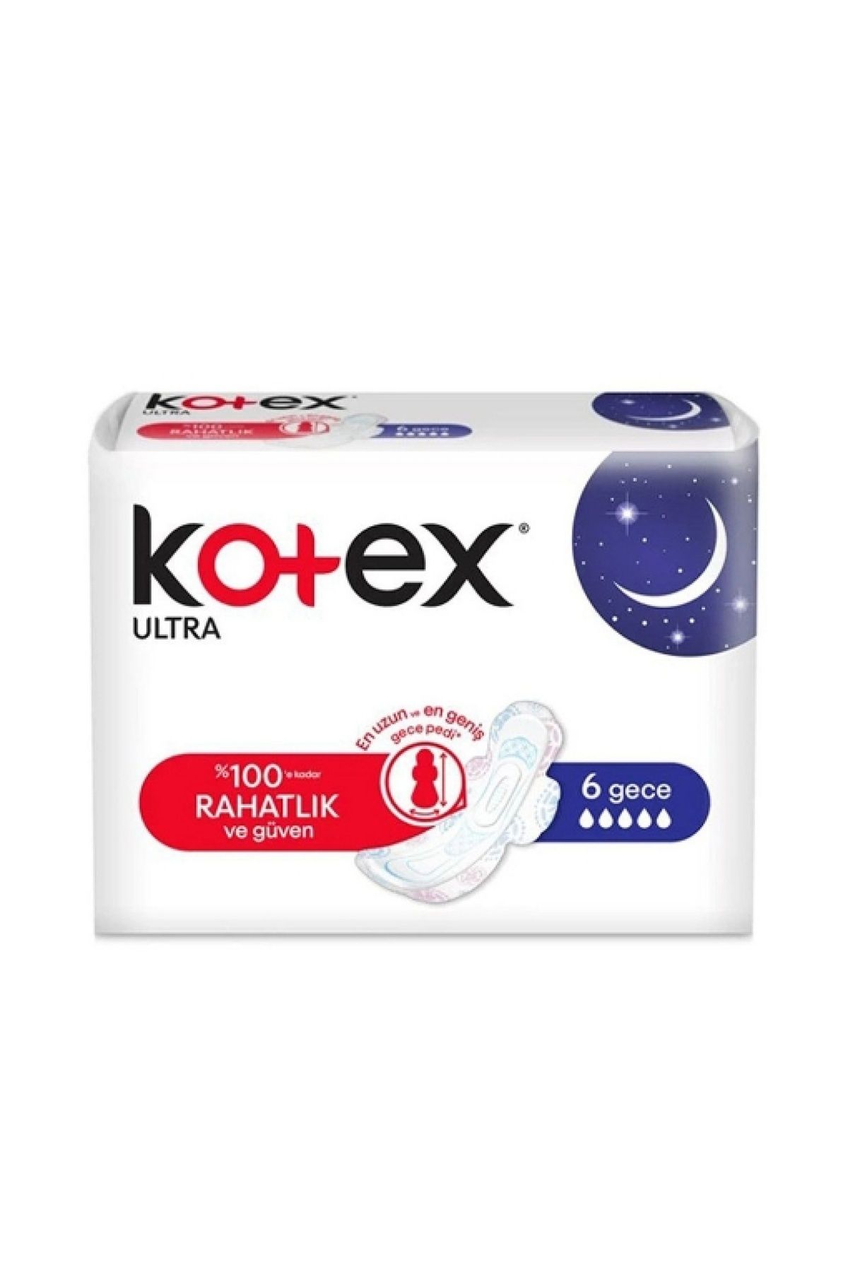 Kotex Ultra Tekli Gece 6'lı