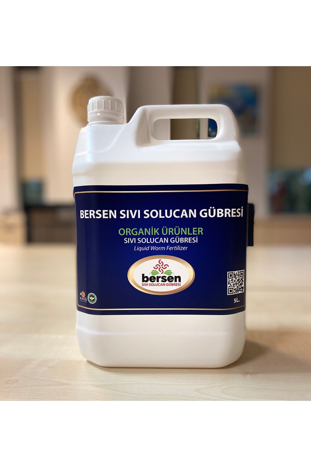BERSEN ORGANİK Bersen Organik Sıvı Solucan Gübresi 5 Litre