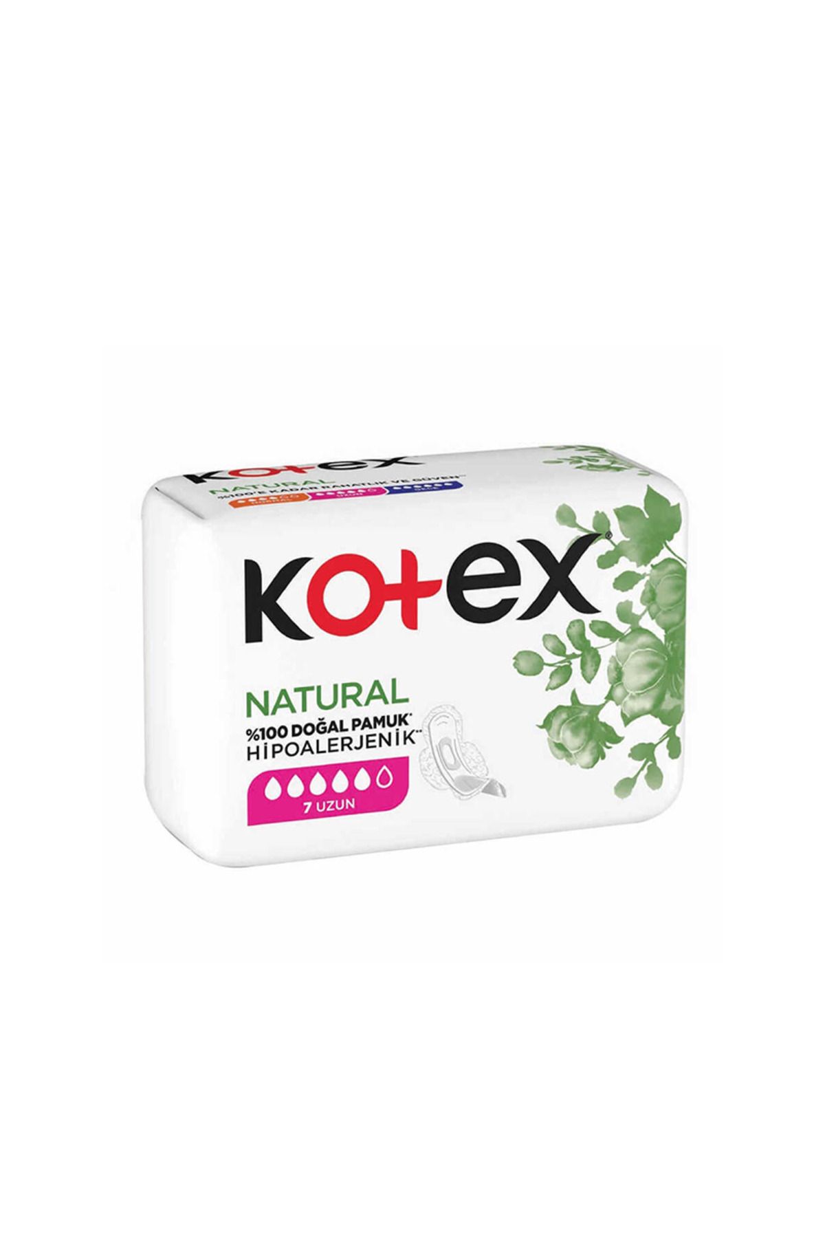 Kotex Natural 7 Uzun Ped