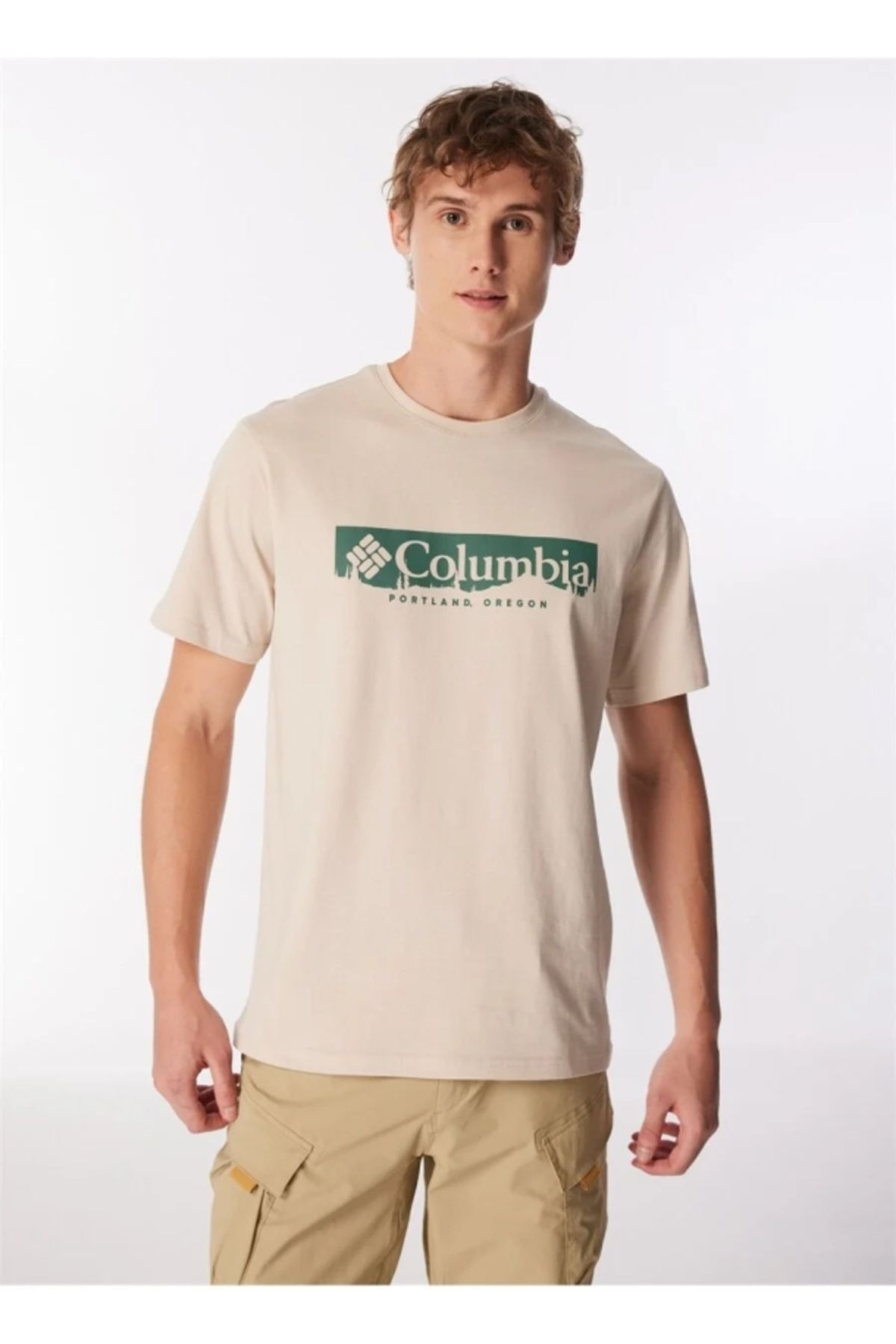 Columbia CSC M Box Treeline Ss Tee Erkek Kısa Kollu Tişört CS0371-278