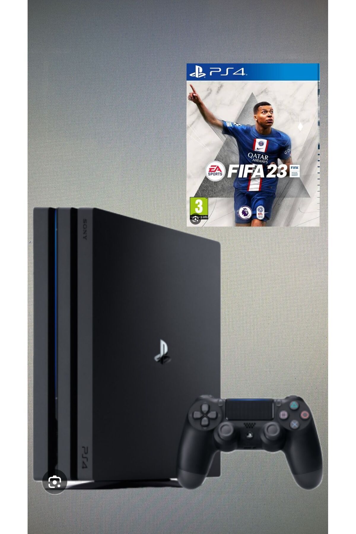 Sony Playstation 4 Pro 1TB Oyun Konsol Türkçe Menü  + Fifa 2023