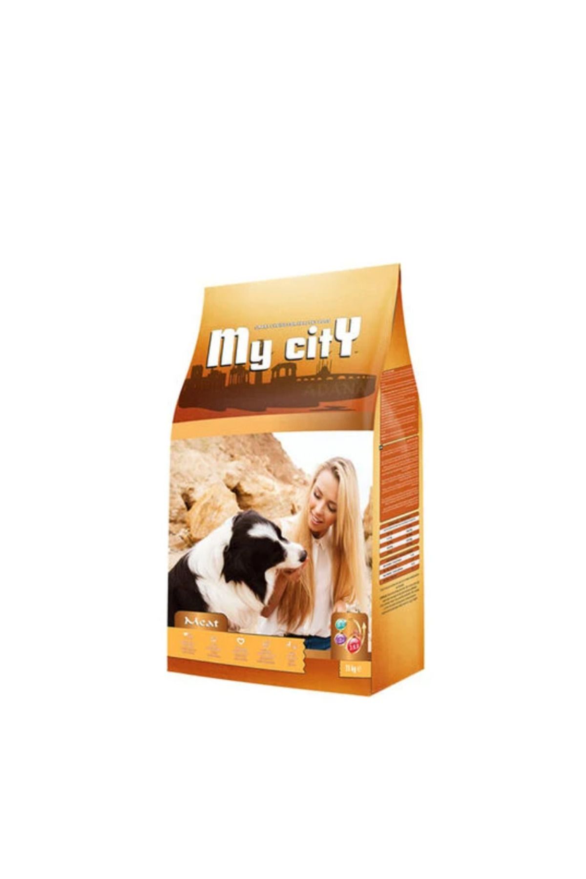 Paw Paw My City Meat Etli Yetişkin Köpek Maması 15 kg