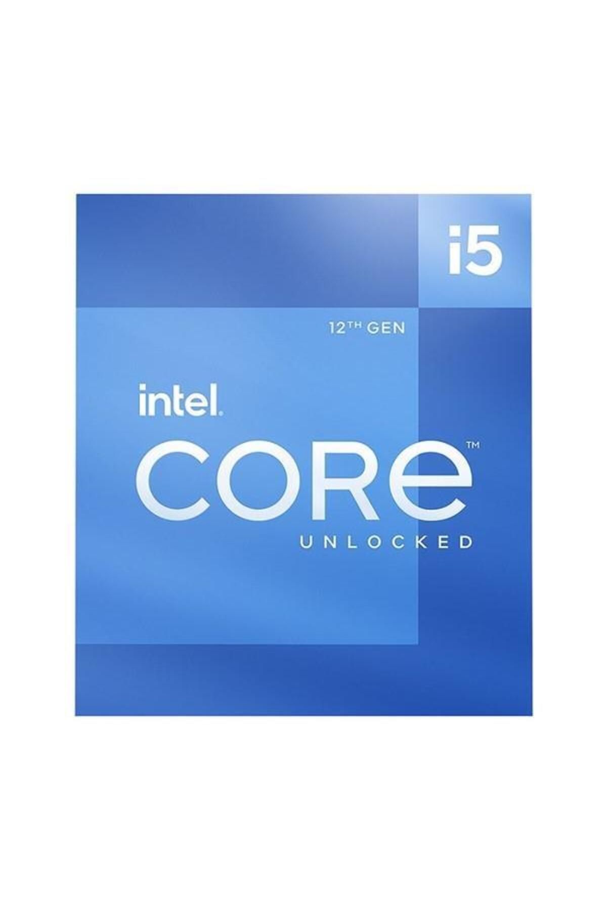 Intel Core I5 12400f 2.5 Ghz 4.4 Ghz 18mb Lga1700p Vgasız Fanlı Box Kutulu 12.nesil Işlemci Uyumlu