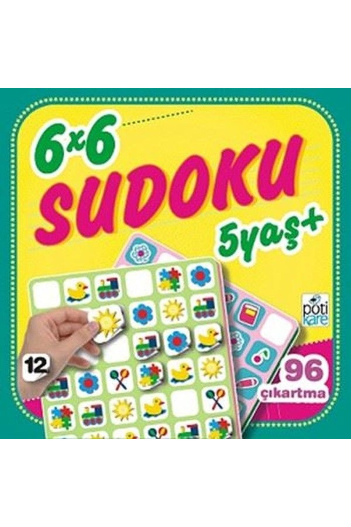 Genel Markalar 6 X 6 Sudoku - 12 (5 Yaş )