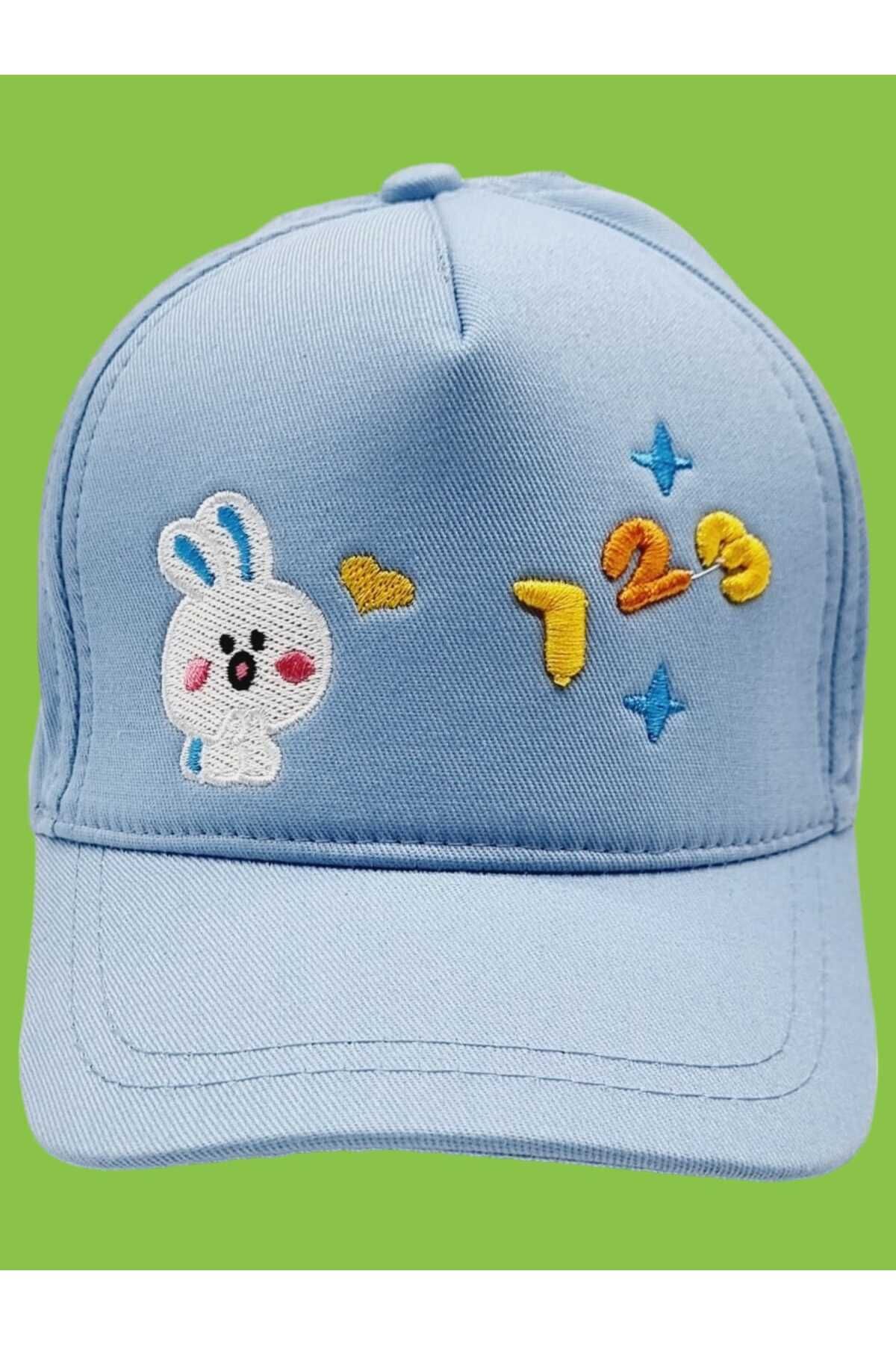 Trenderrs Çocuk 2 - 6 Yaş Pamuklu Gabardin Şapka