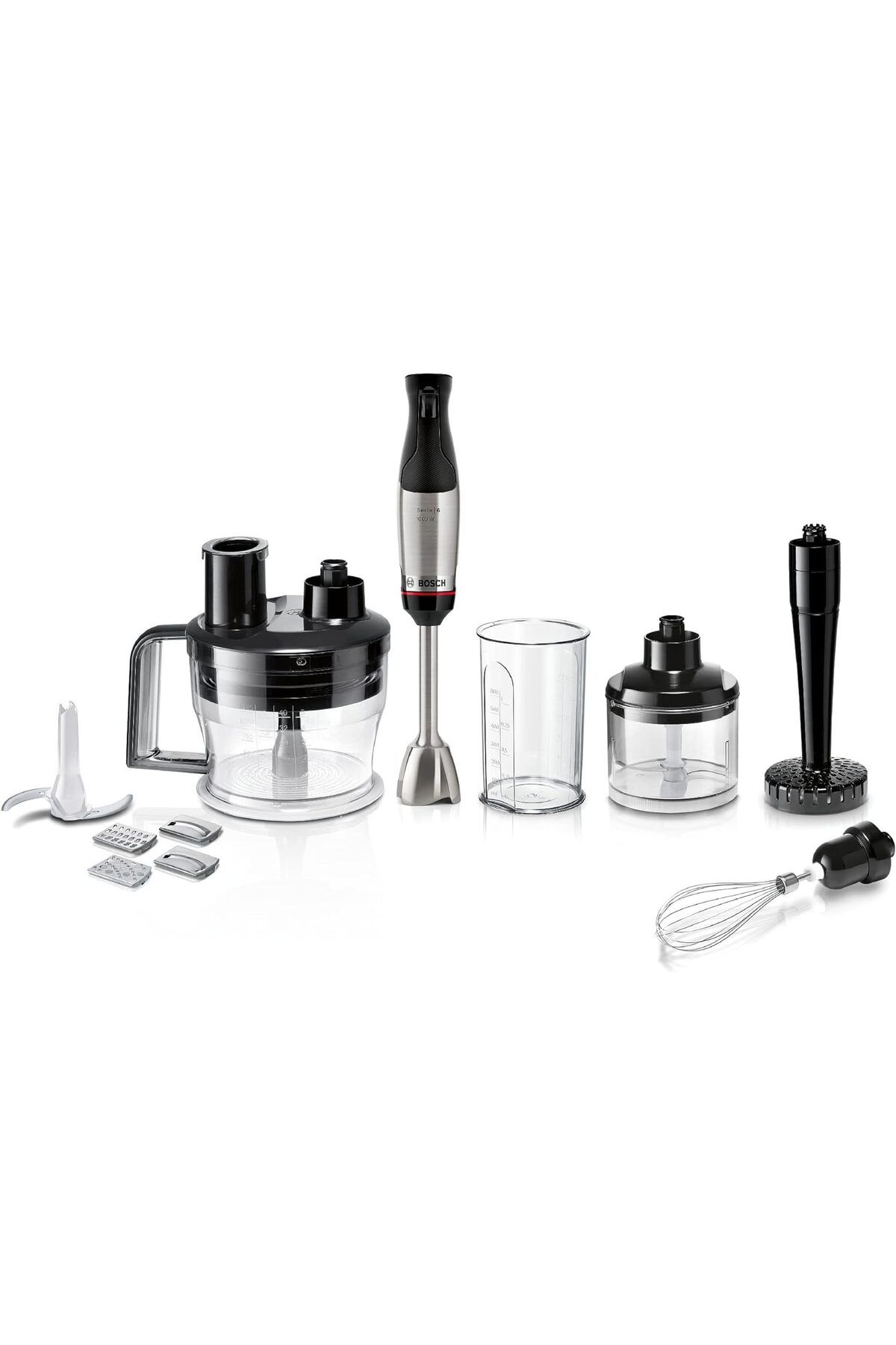 Bosch El Blender Paslanmaz Çelik Bıçaklar, Aşınmaz Seramik Kavrama, Hava Soğutma Patates Ezici Çırpma Teli