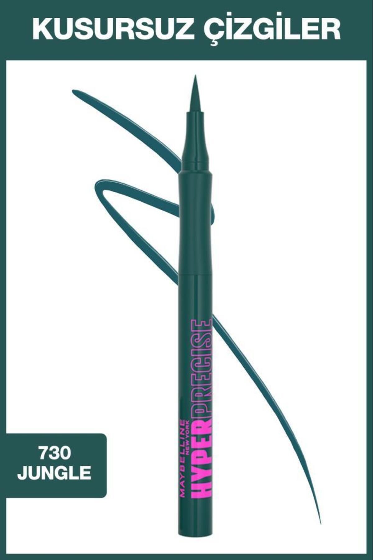 Maybelline New York HYPER PRECİSE ALL DAY LONG-LASTİNG LİQUİD LİNER 730 JUNGLE GREEN GKHAİR1206