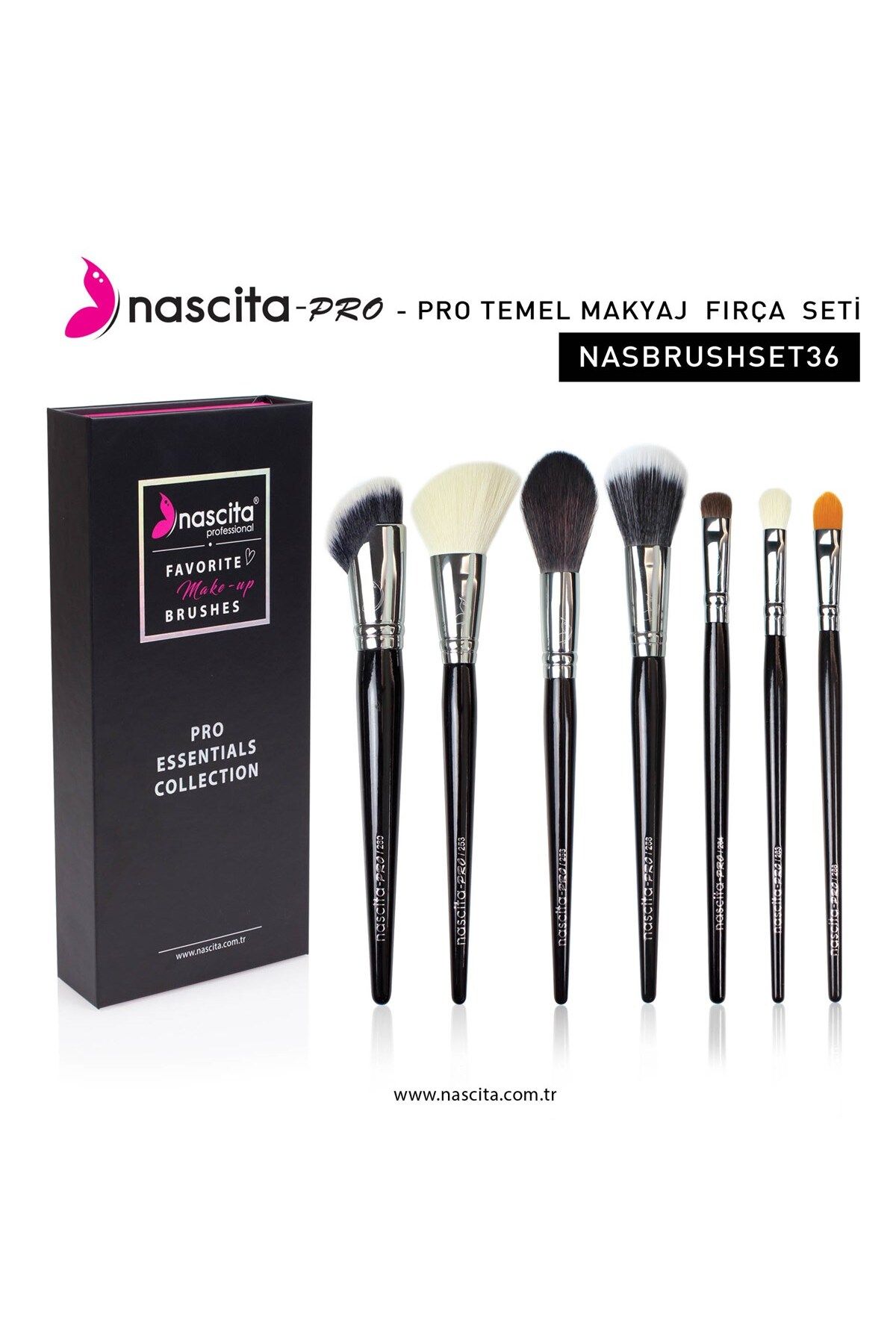Nascita Pro Essentials Collection Fırça Seti Nasbrushset36