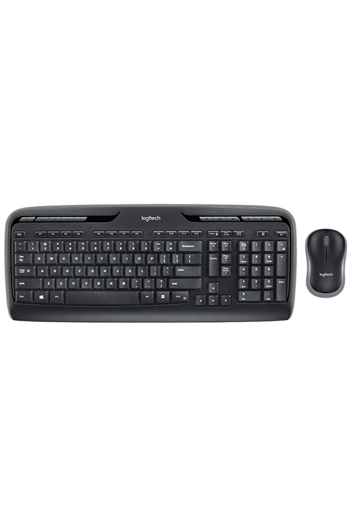 logitech 920-003988 Mk330 Multimedya Q Tr Usb Siyah Kablosuz Klavye Mouse Set