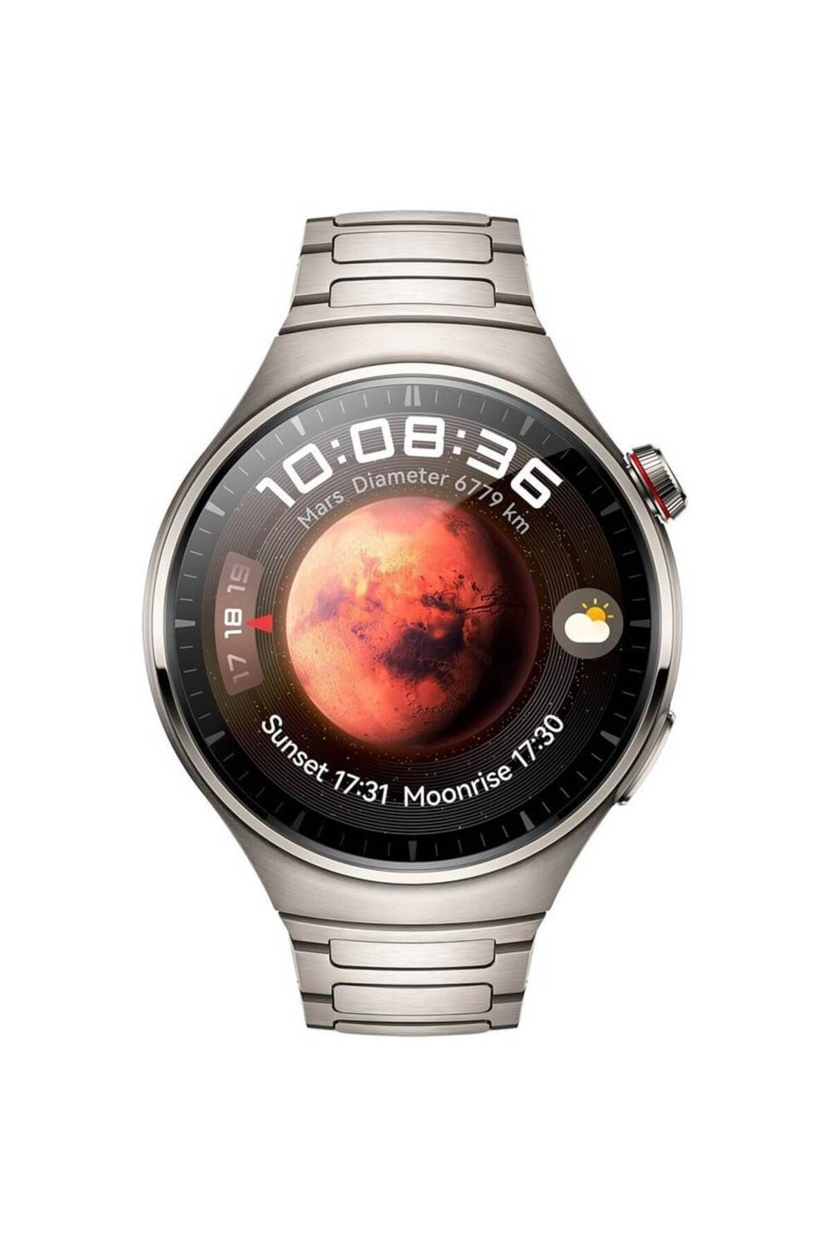 Global RW32 Watch 4 Pro Curved Amoled Uyumlu Ekran Android İos HarmonyOs Uyumlu Akıllı Saat Gümüş WNE0883