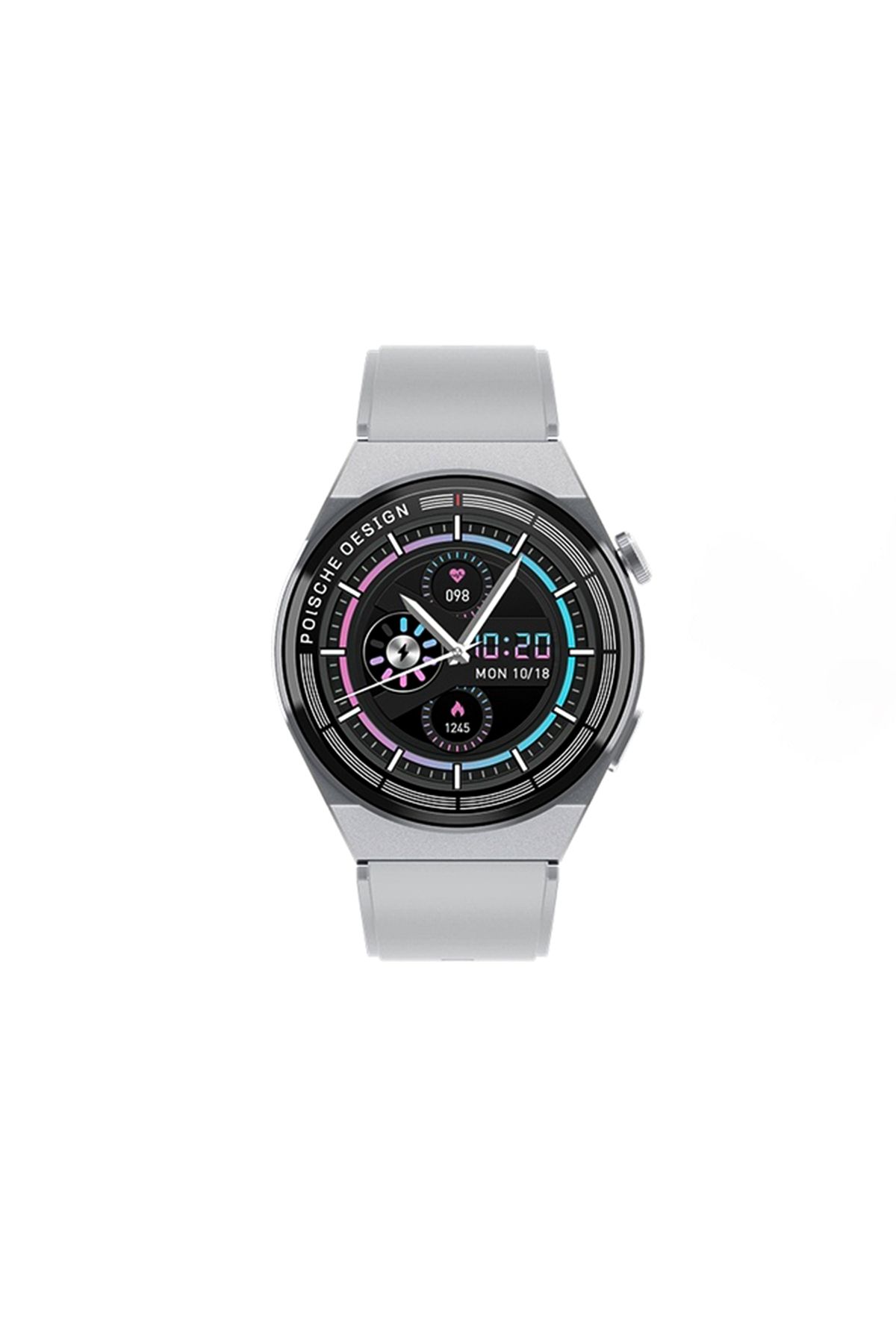 Global 2023 Watch GT3 Max Android İos HarmonyOs Uyumlu Akıllı Saat Gümüş WNE0933