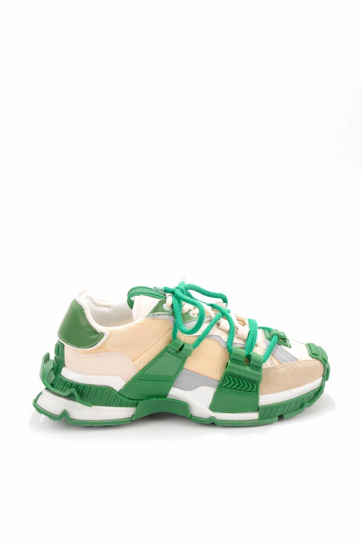 Bambi Yeşil Kadın Sneaker K01238010009
