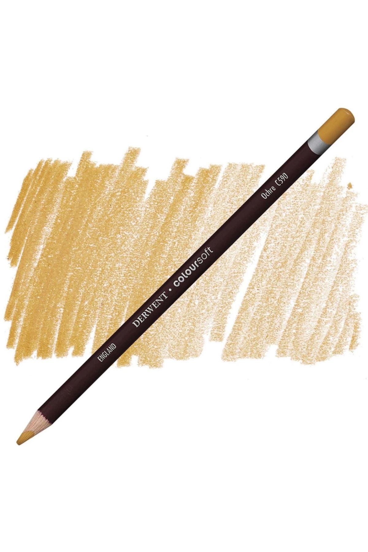 Derwent Coloursoft Pencil Yumuşak Kuruboya Kalemi C590 Ochre