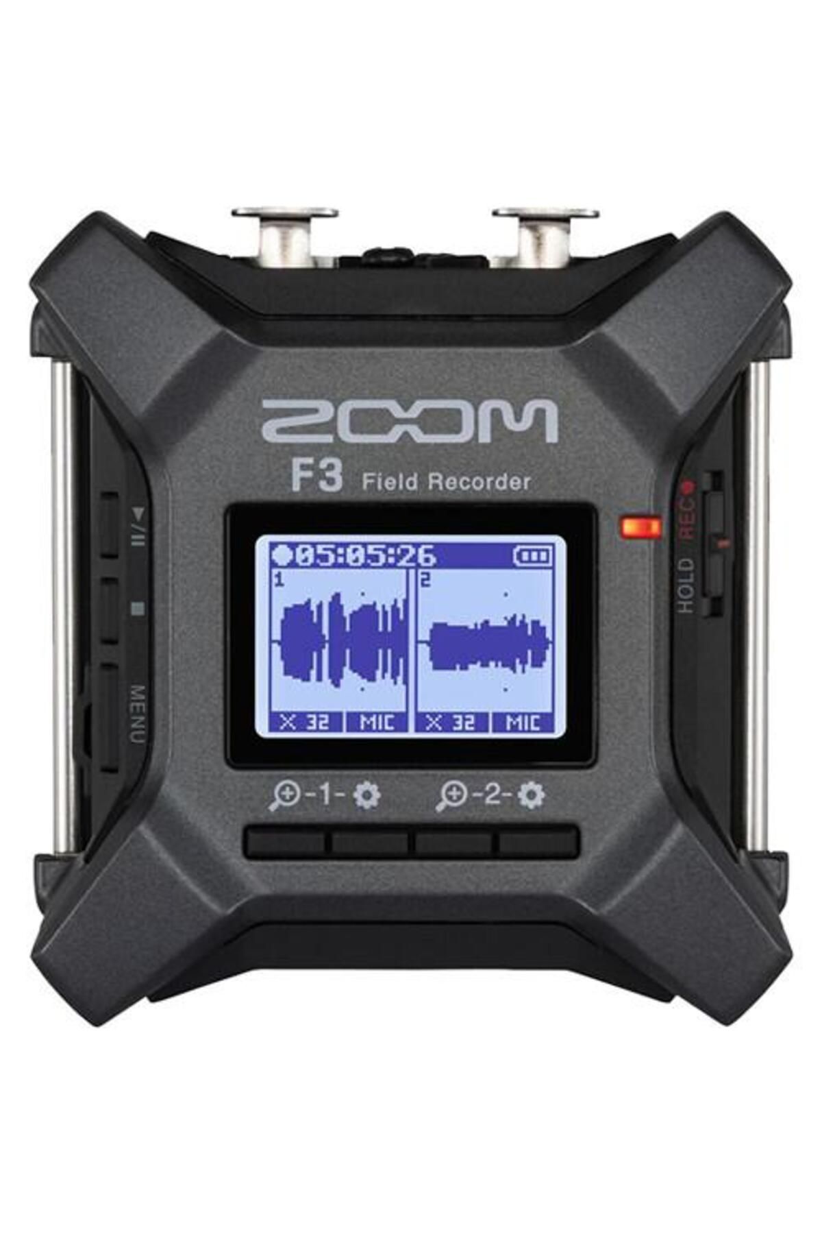Zoom F3 2-Girişli Ses Kayıt Cihazı