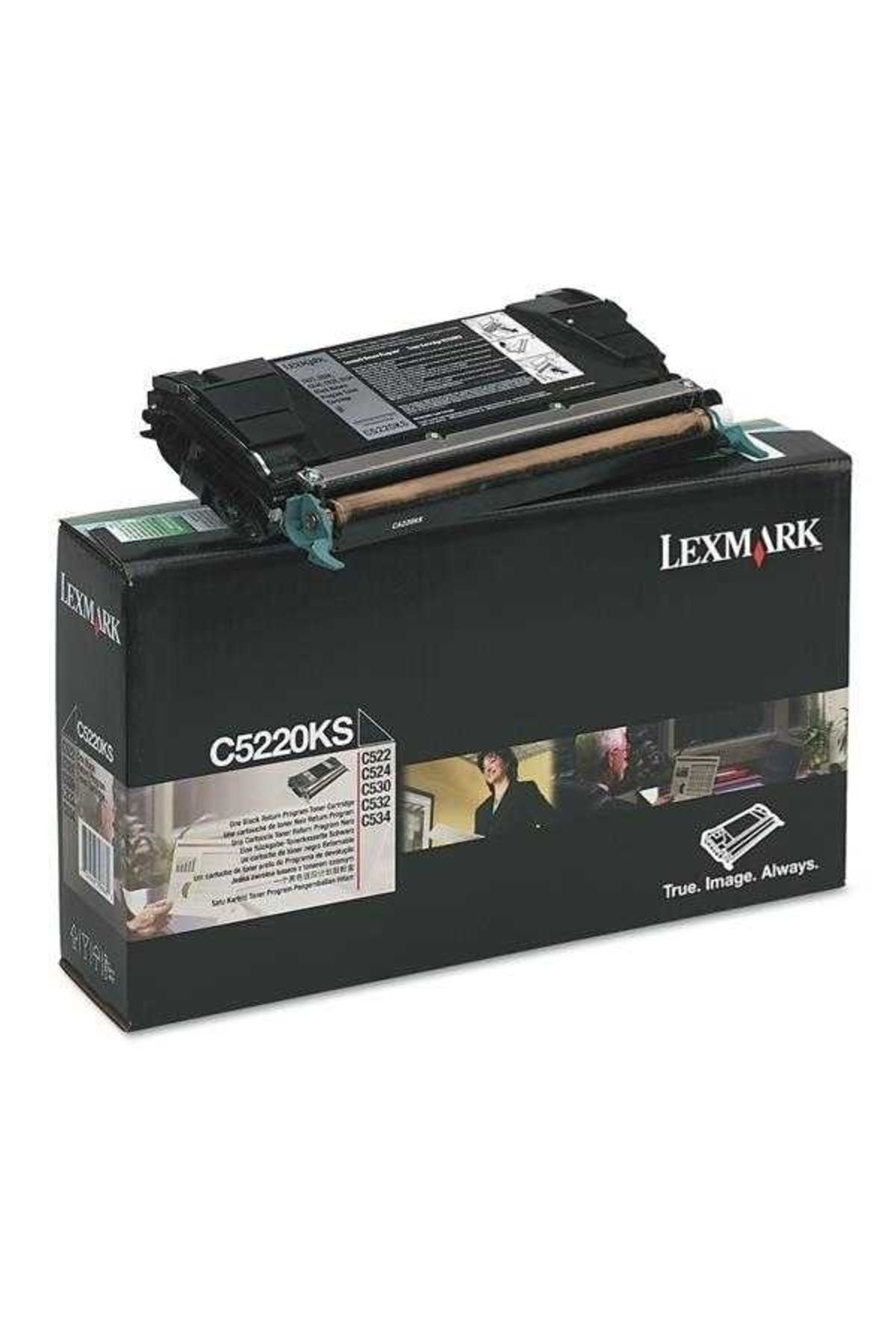 Lexmark HPZR Lexmark C522-C5220KS Siyah  Toner