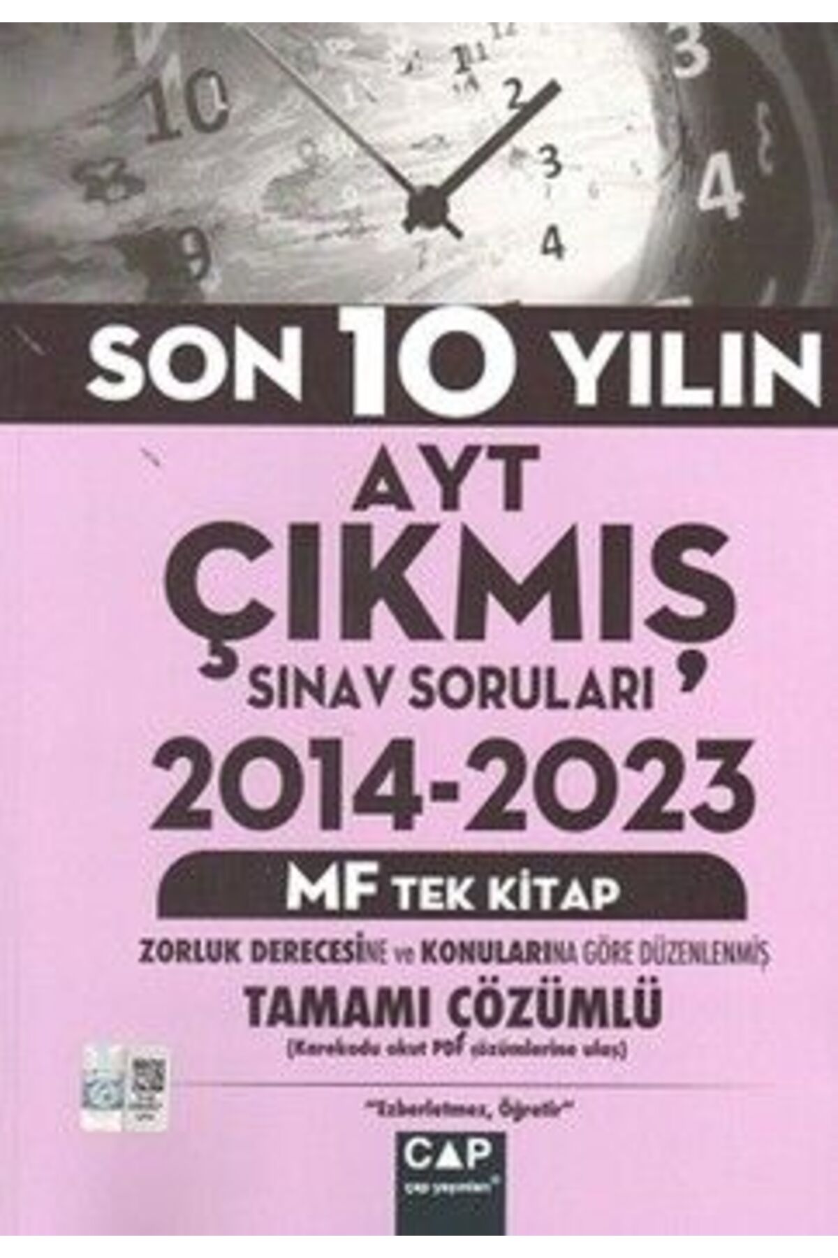 Çap Yayınları AYT MF Son 10 Yılın Çıkmış Sınav Soruları