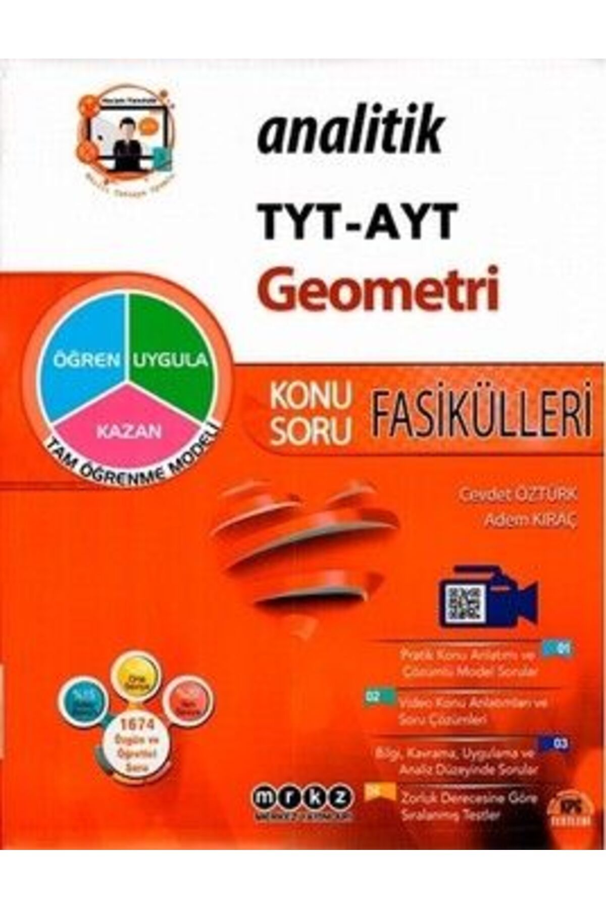 Merkez Yayınları Tyt Ayt Geometri Analitik Konu Anlatımlı Soru Bankası Fasikülleri