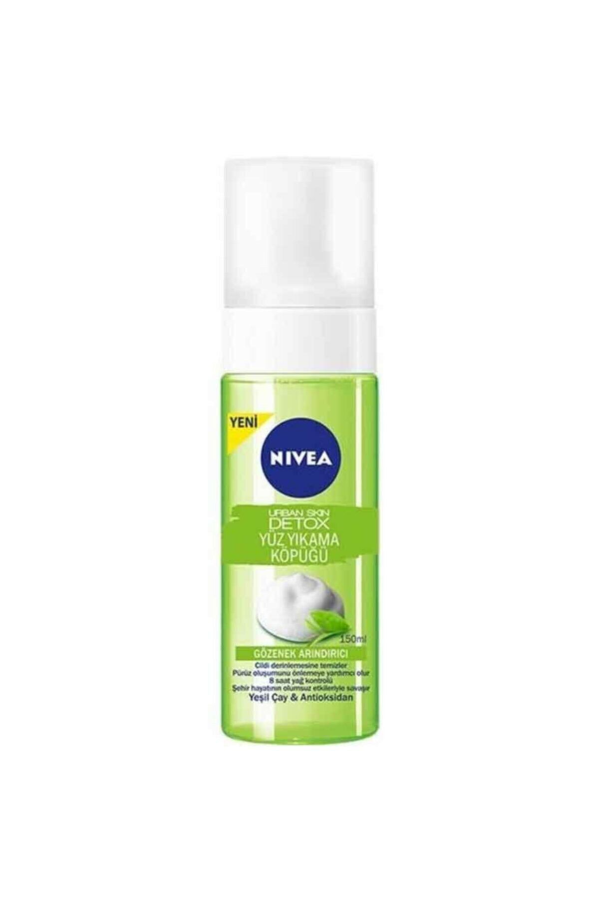 NIVEA Urban Skin Detox Yüz Yıkama Köpüğü 150 ml