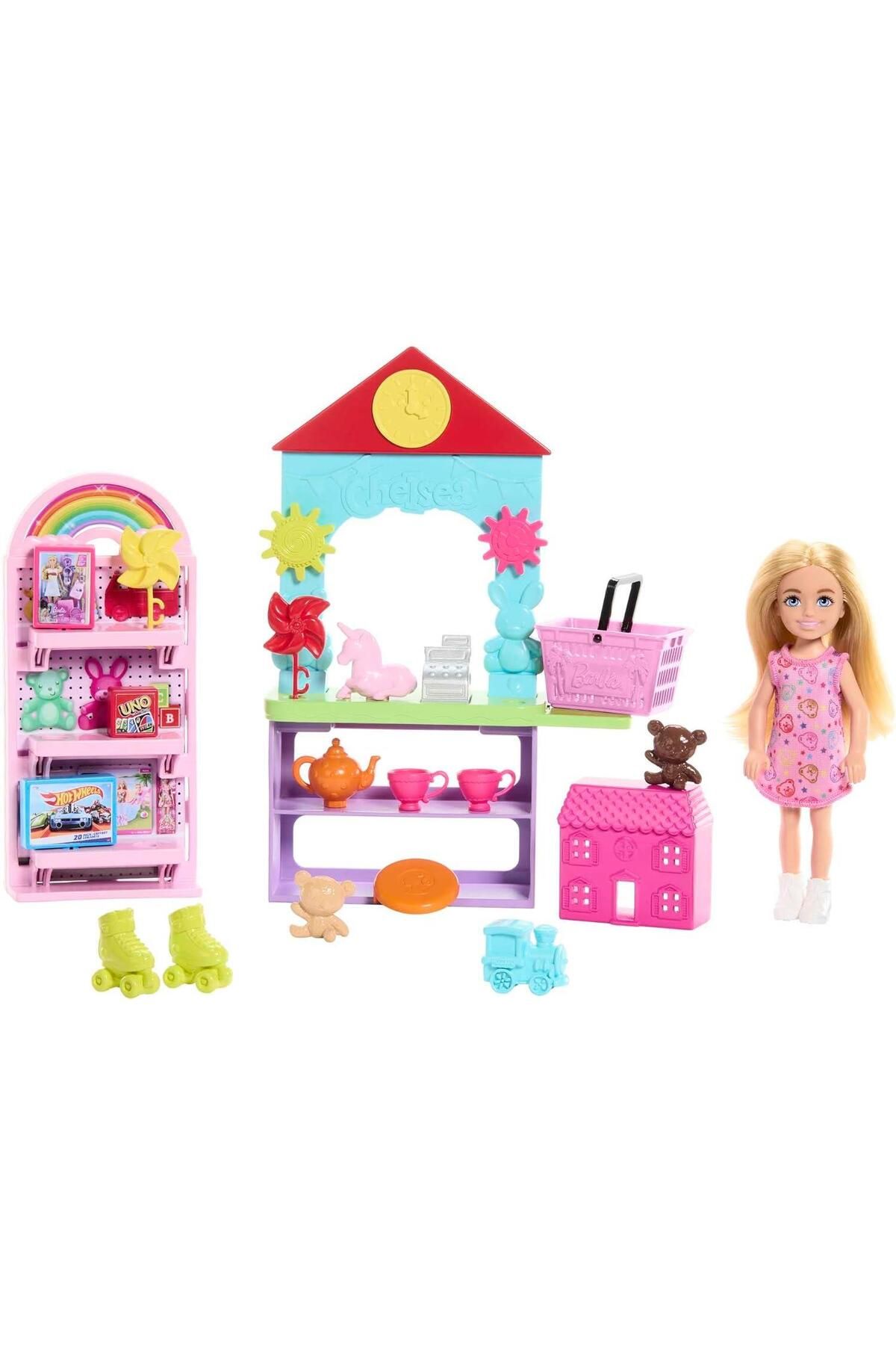 Barbie Chelsea Oyuncak Dükkanı Oyun Seti Hny59