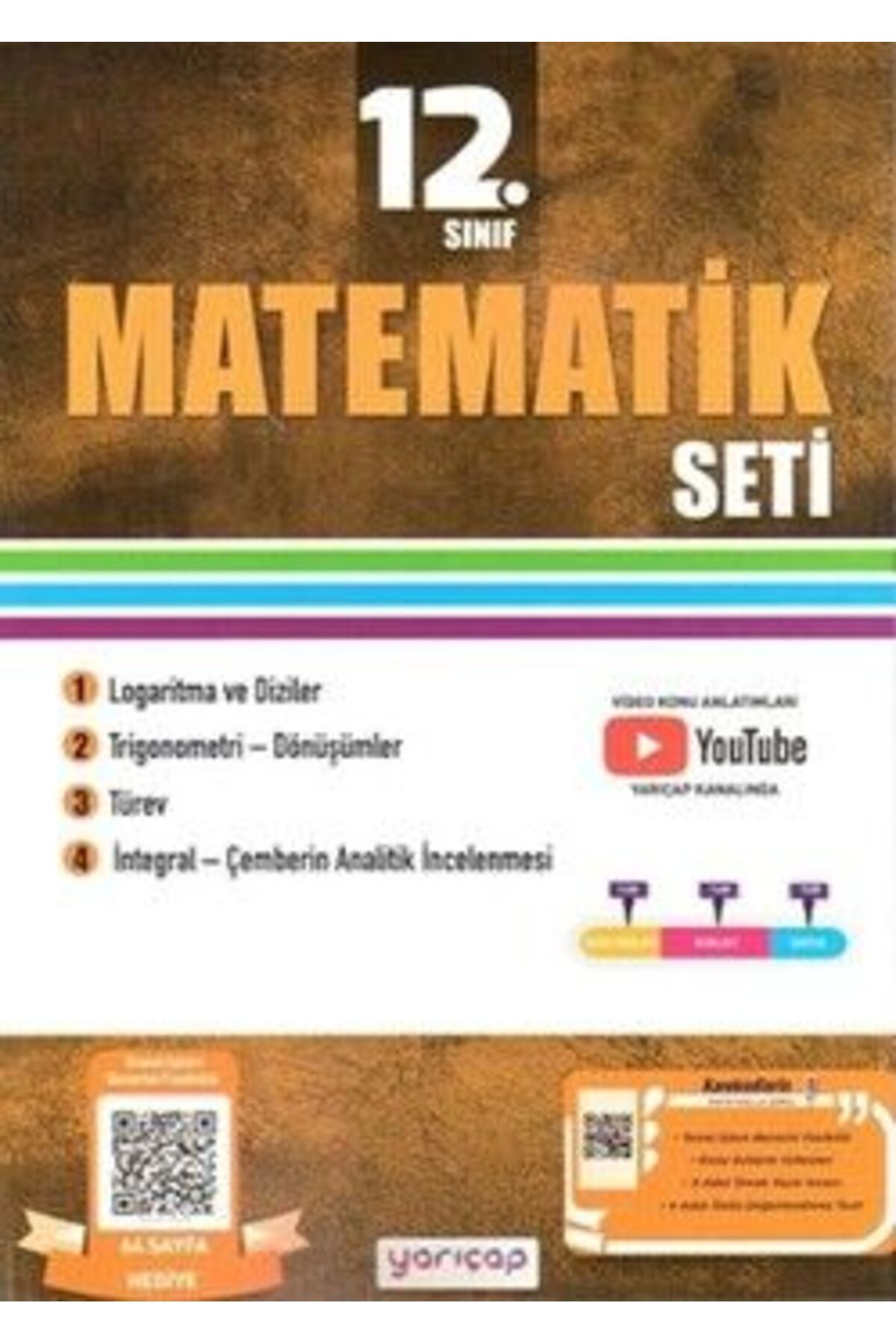 Yarıçap Yayınları YarıÇap Yayınları 12. Sınıf Matematik Seti