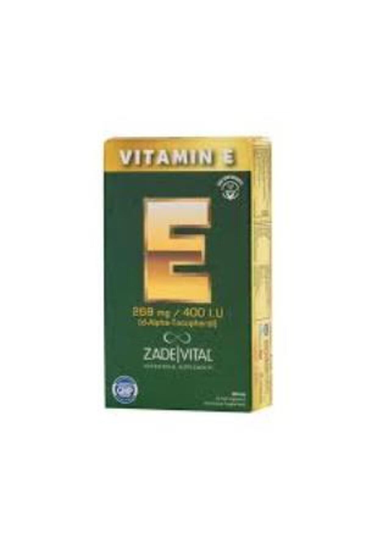 Zade Vital E Vitamini 30 Yumuşak Kapsül - Blister