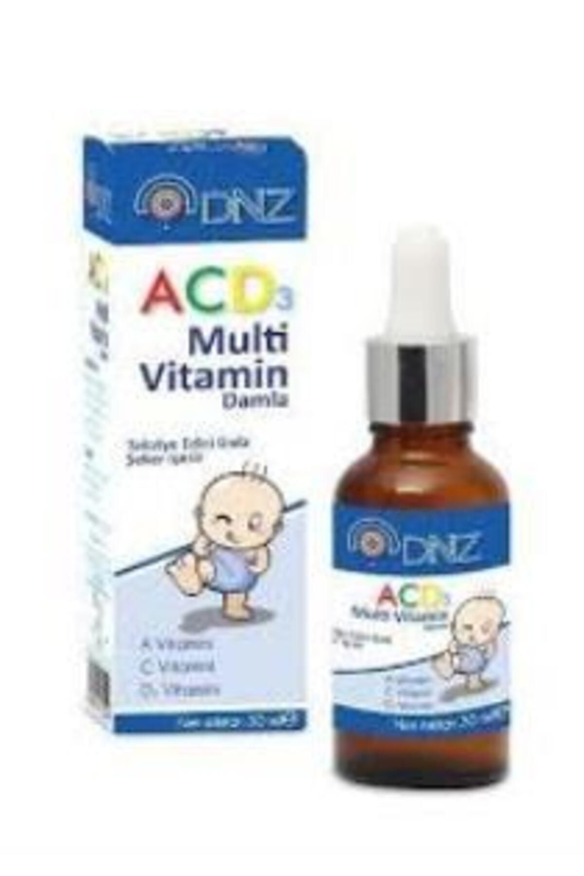 Dnz Acd3 Multi Vitamin Damla 30 ml