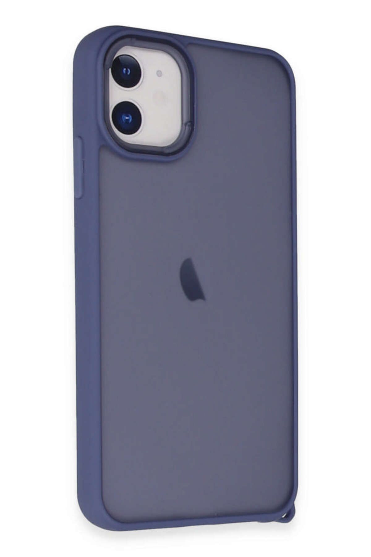 NewFace iPhone 11 Kılıf Elegant Kapak - Açık Mavi 307104